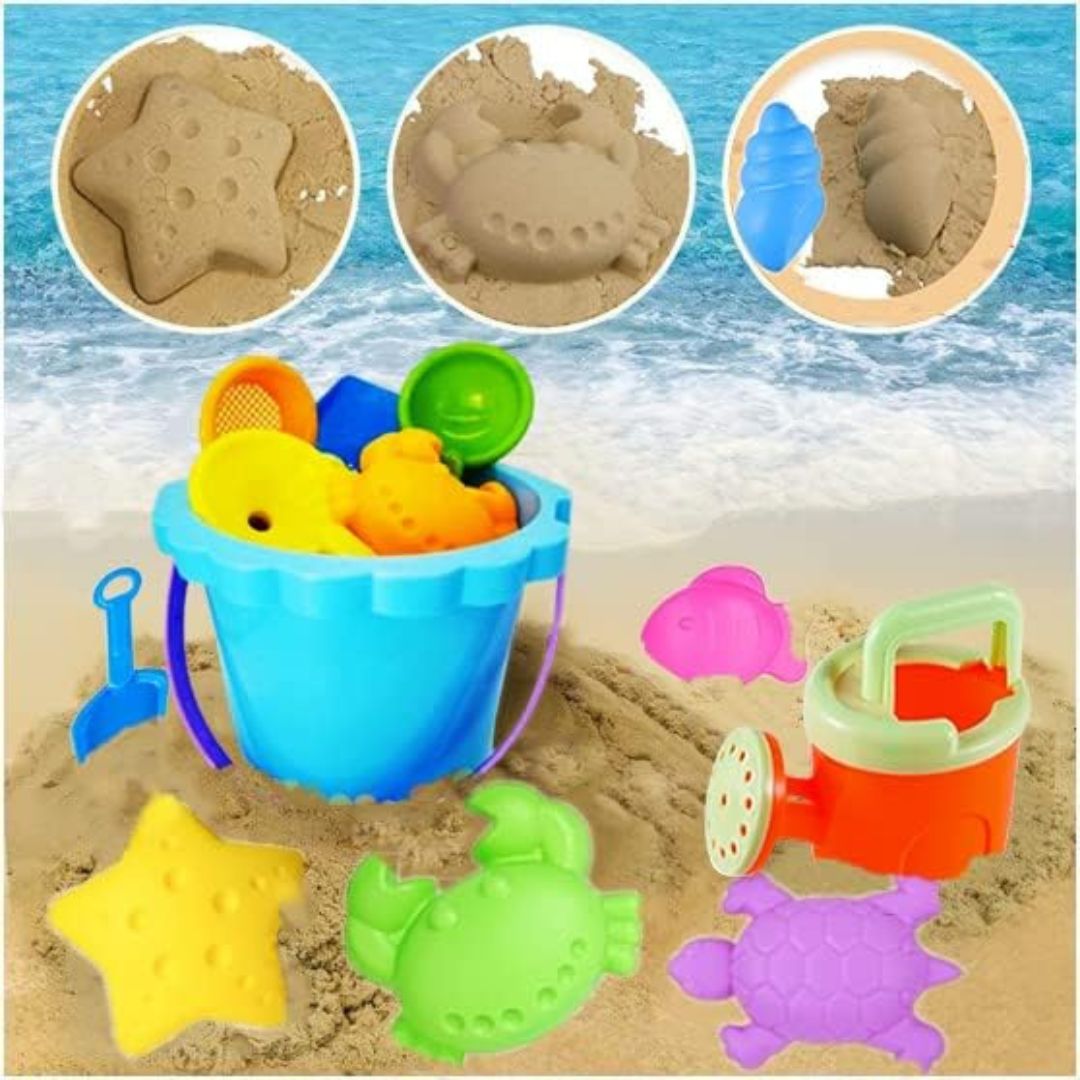 SandSpaß Deluxe - Sandspielset für kleine Baumeister