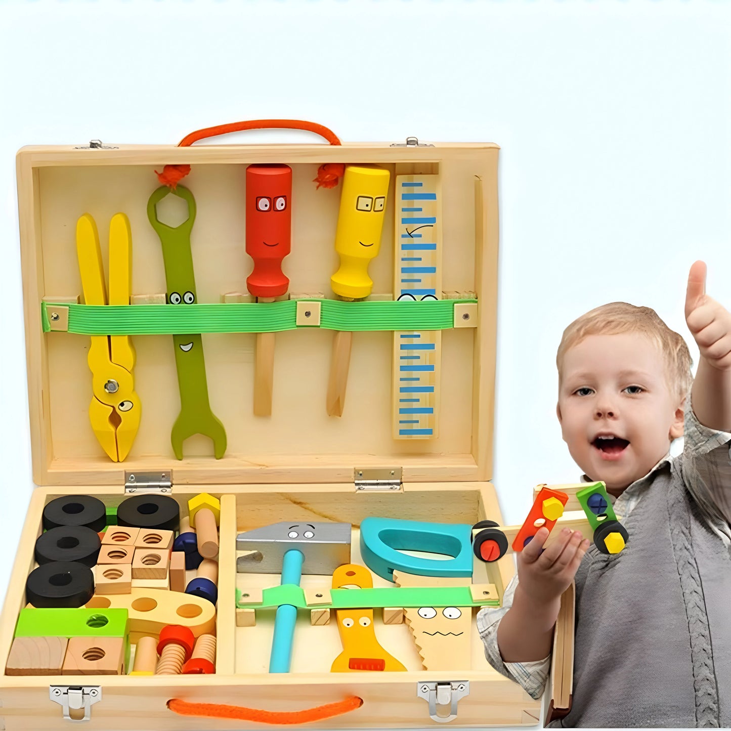 WerkelBox - Montessori Werkzeugkasten