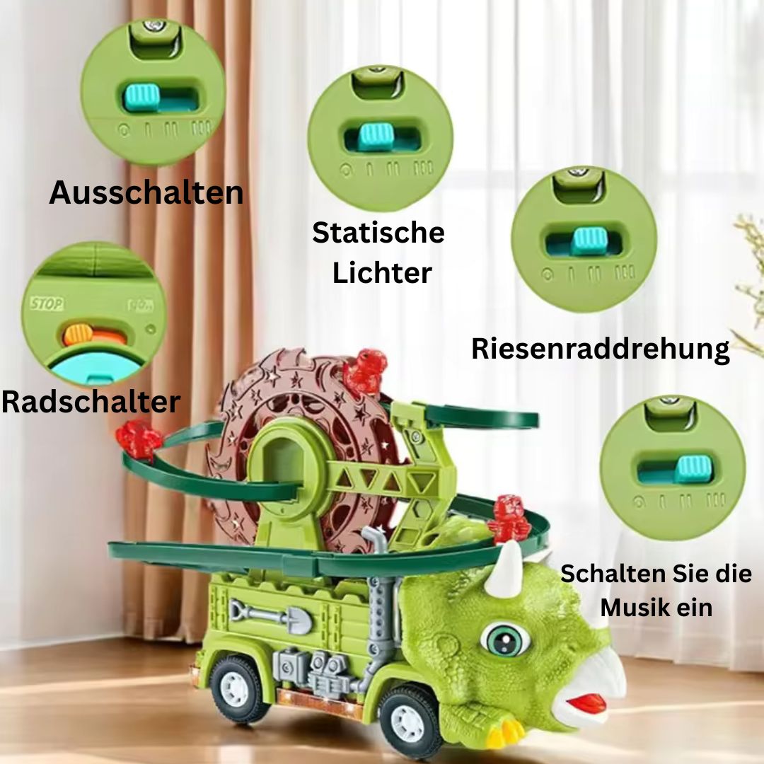 DinoTruck – Abenteuer-Rutschbahn im Transporter