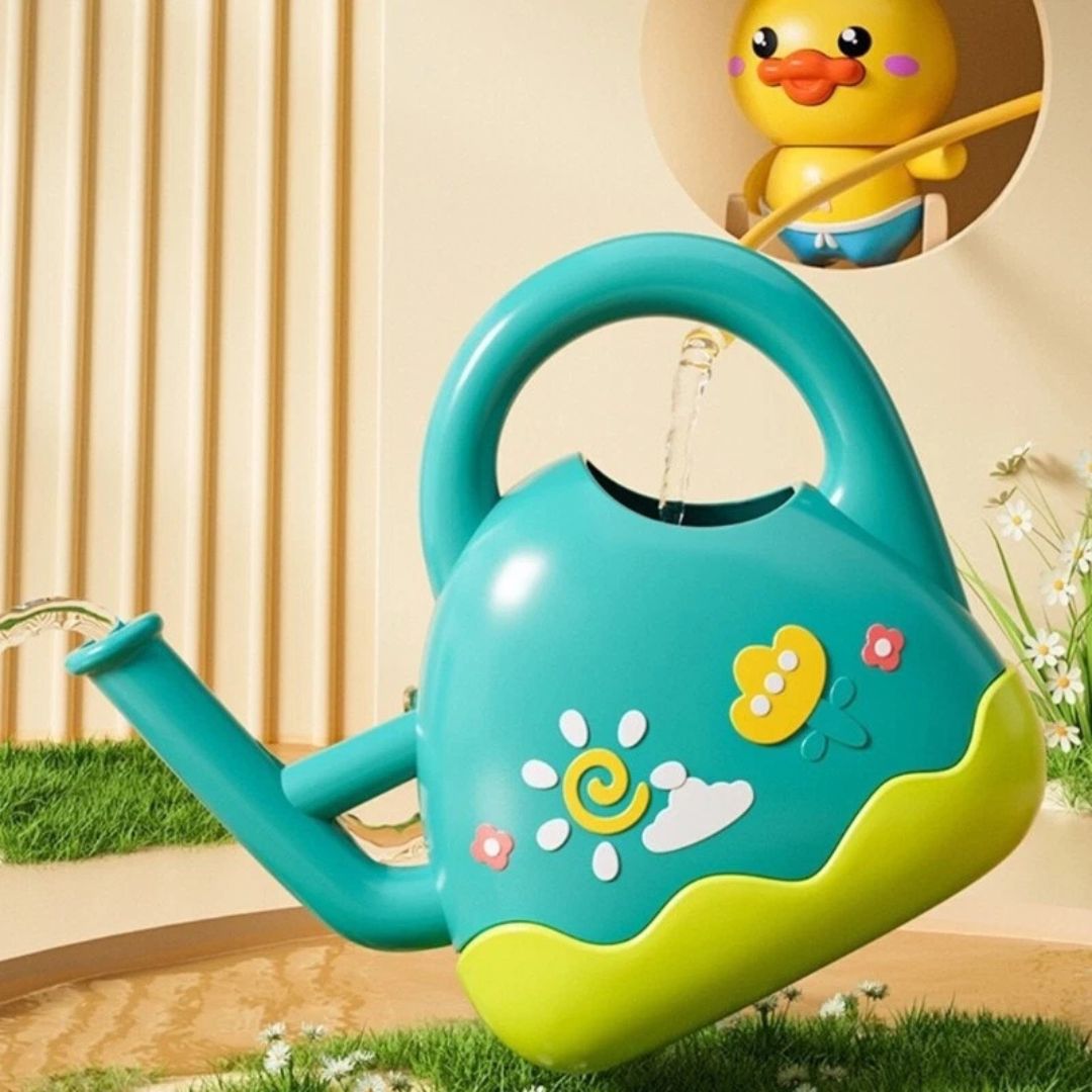 Blumen Badespielzeug mit Gießkanne
