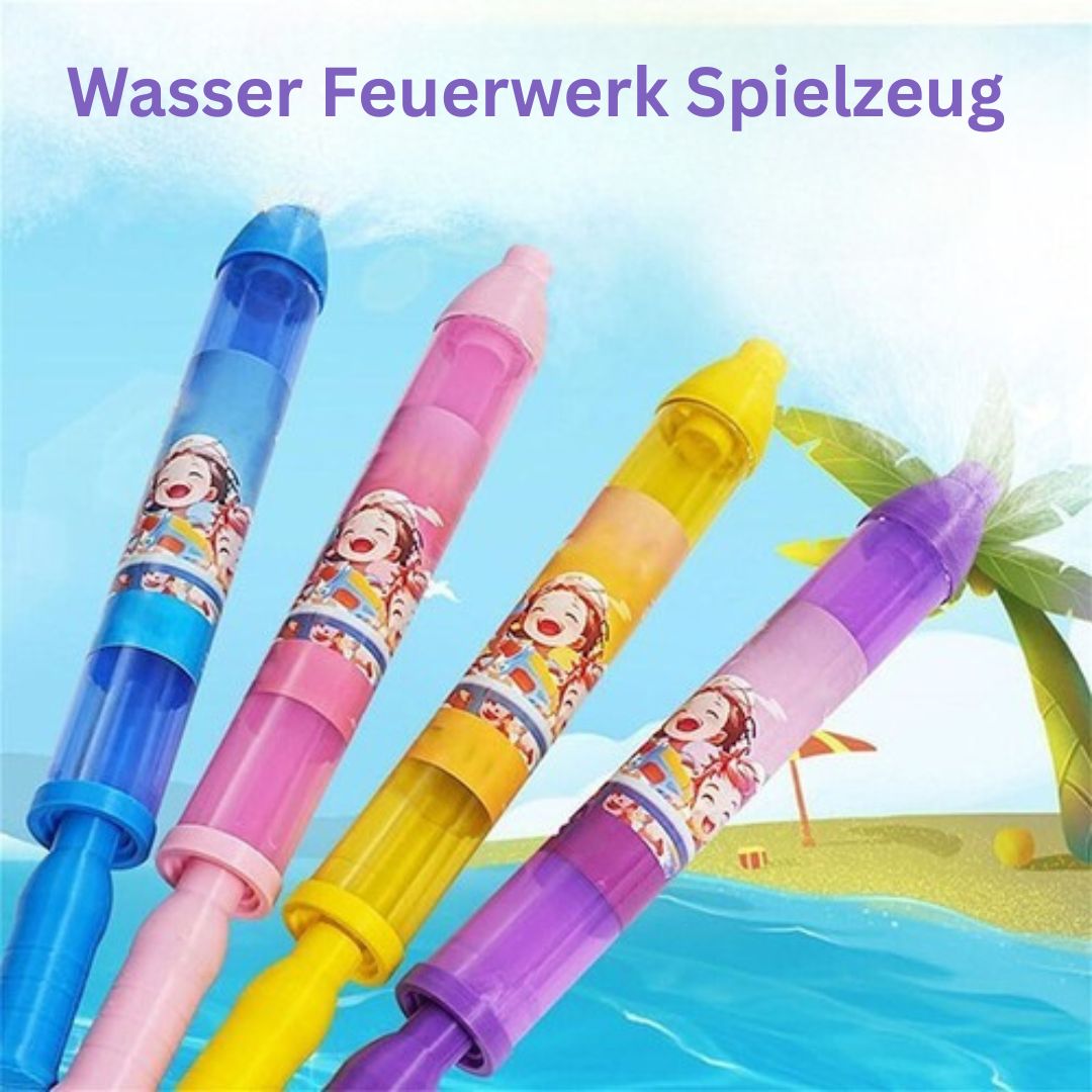 SpritzRakete - Wasserfeuerwerk für Kinder