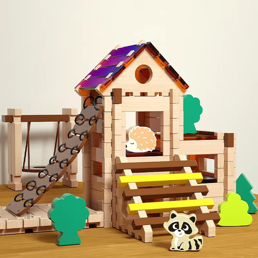 MiniArchitekt – Kreatives Baukasten Set für Kinder