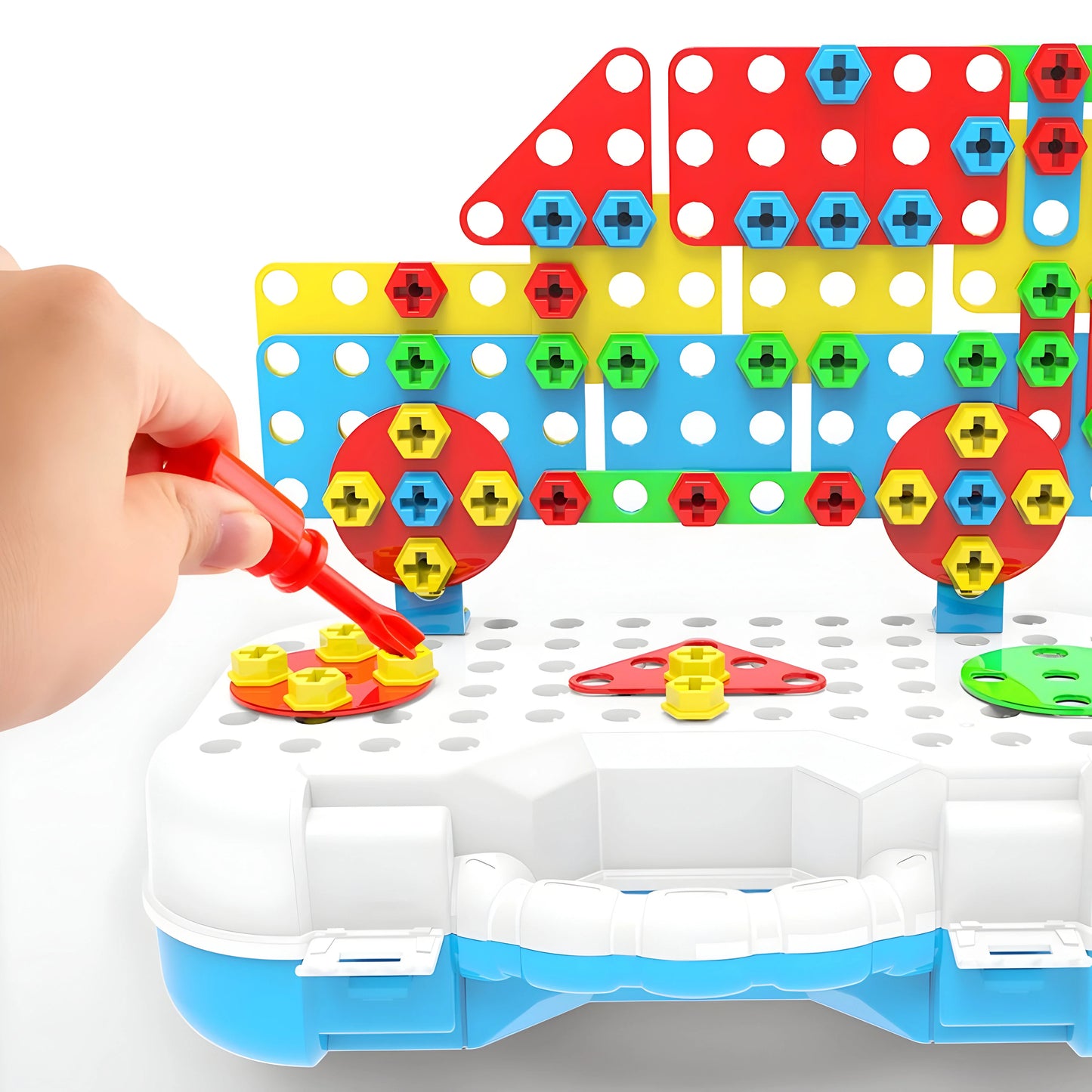 SchraubiBox – Montessori-Spielzeug
