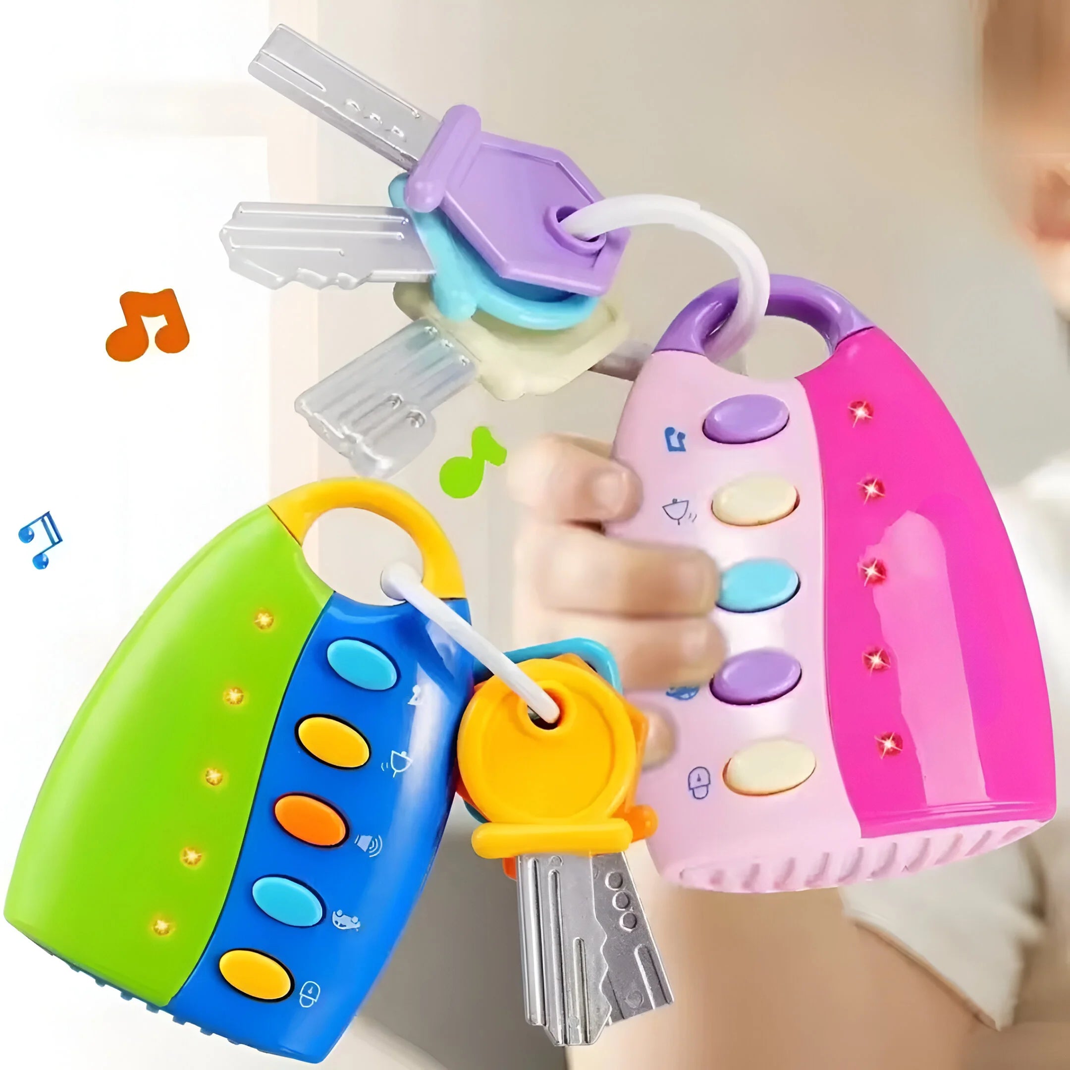 spielzeug mit schlüssel Klangschlüsselchen – Sound & Spiel für Babys – KoalaKnirpse