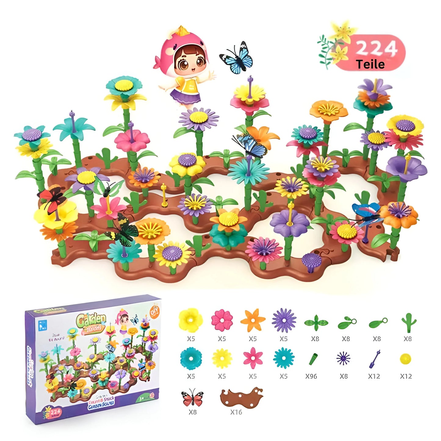 Montessori Blumen Spielwiese