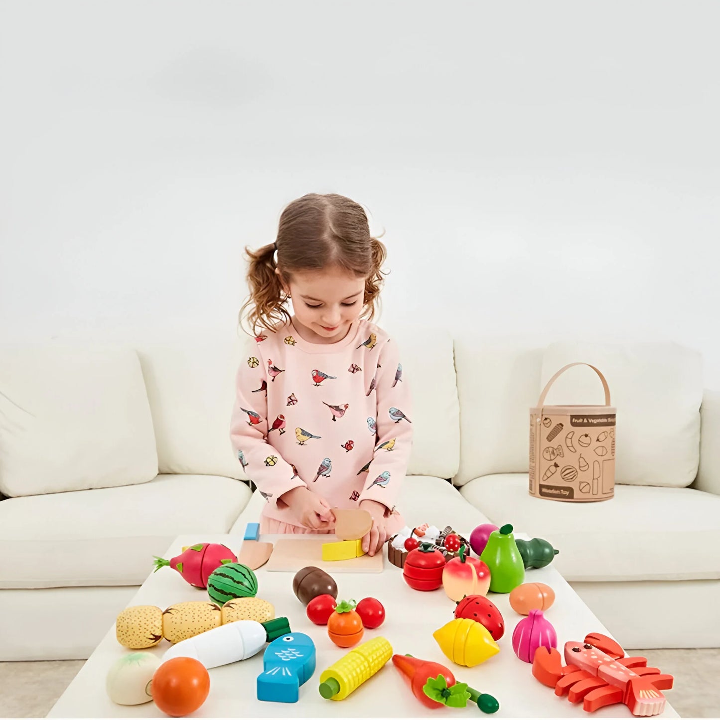Slice & Learn - Montessori-Holzspielzeug