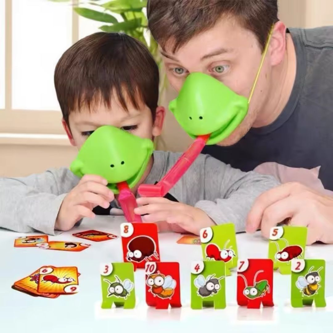 Lustiges Frosch Masken Spiel