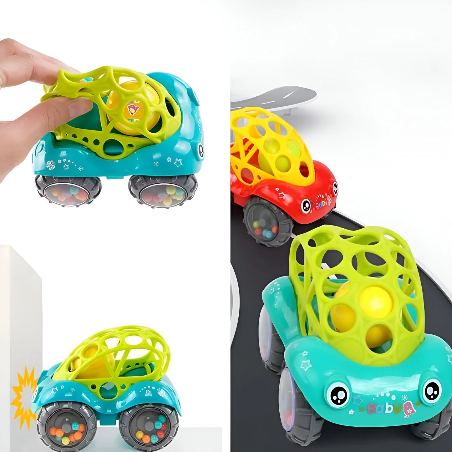 BabyRacer – Rasselndes Spielauto für kleine Entdecker