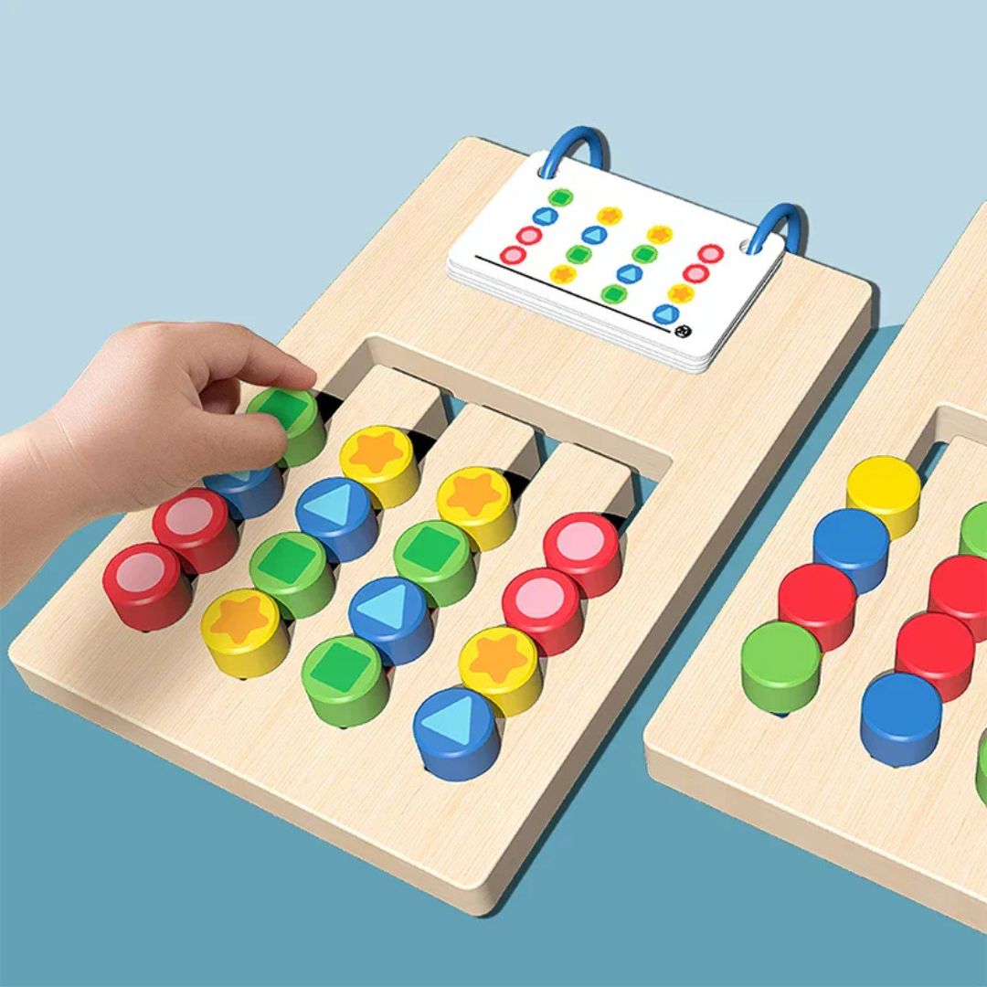 Montessori Farben & Formen Lernspiel
