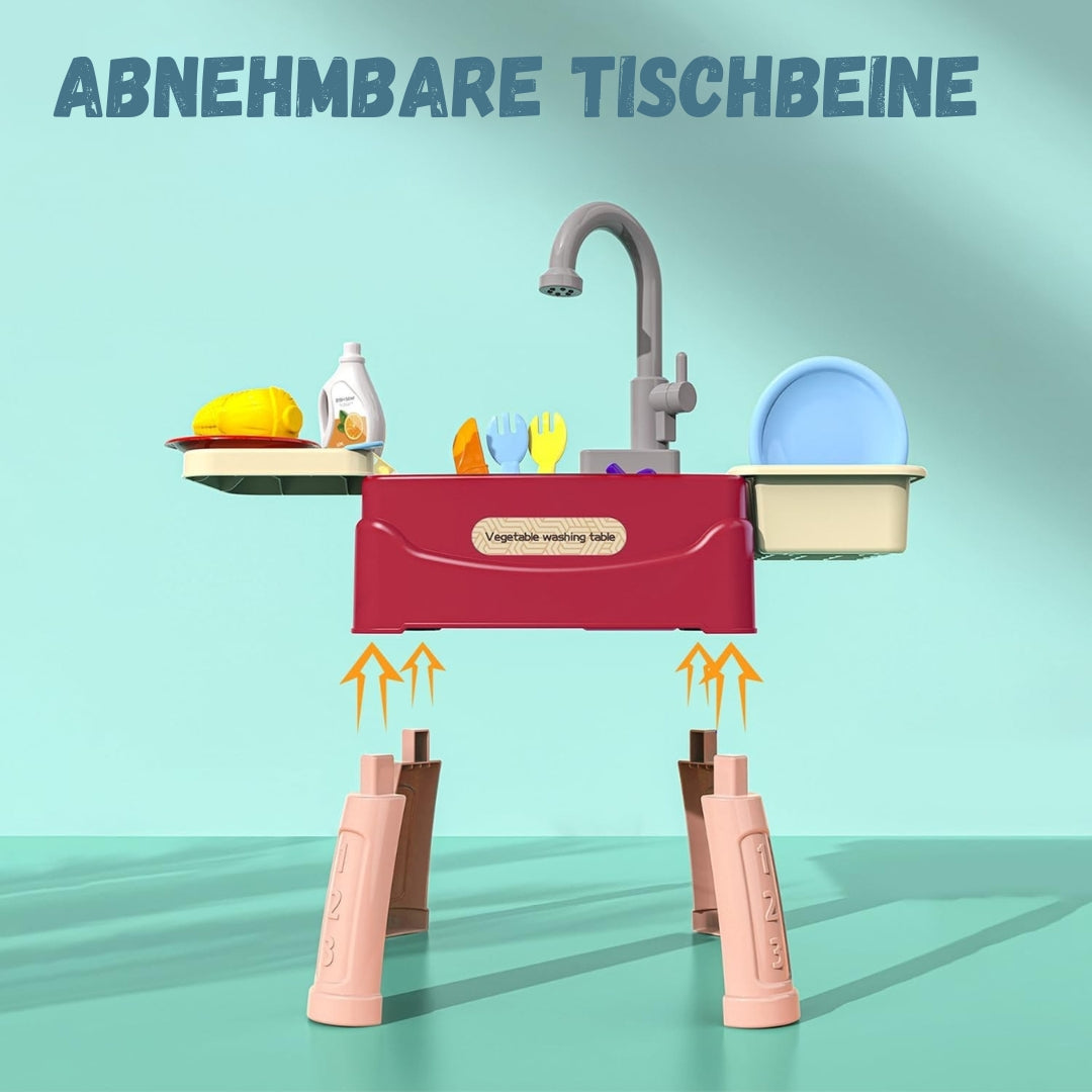 AquaChef – Spielküche mit echtem Wasserhahn für kleinen Kochspaß