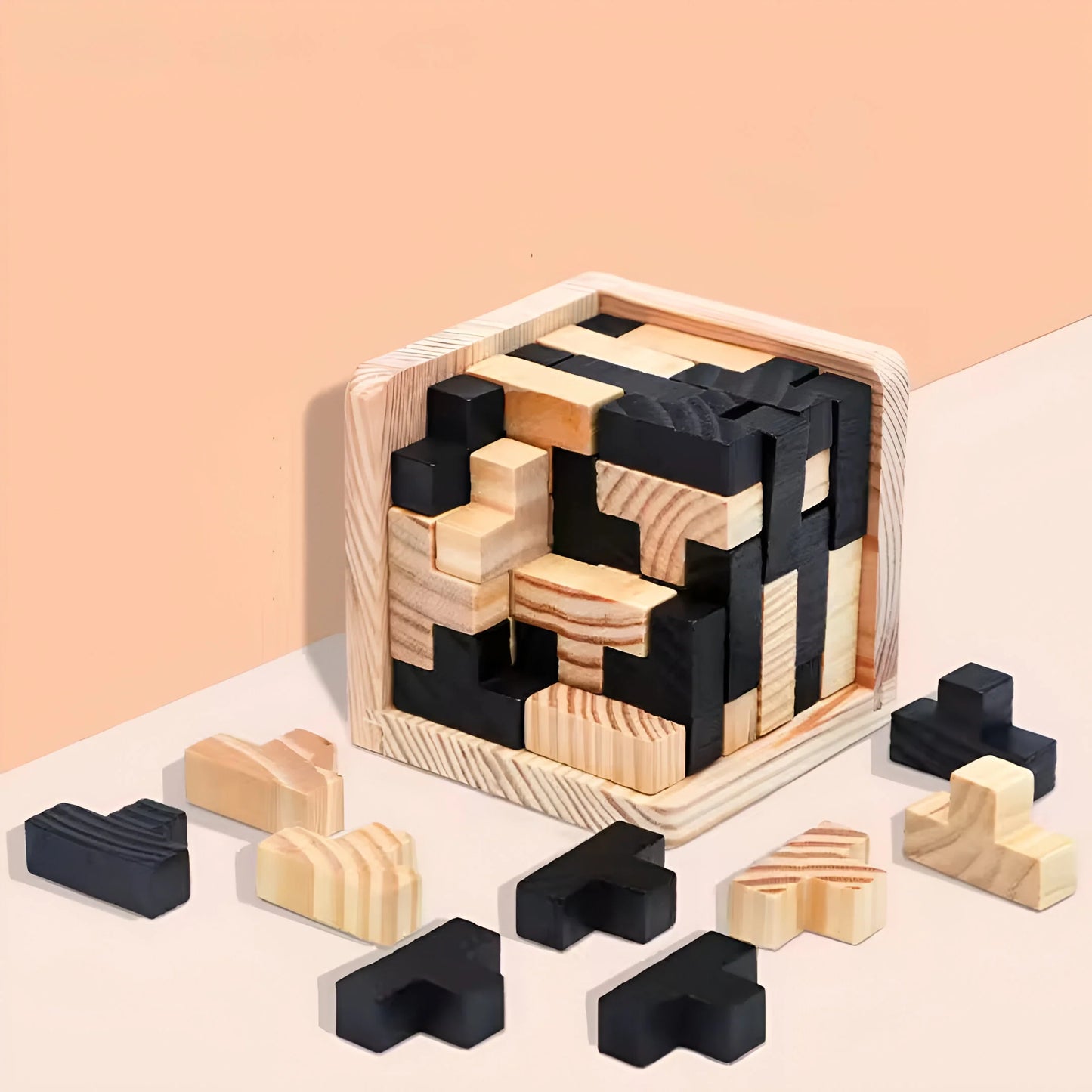 3D Holz Denkspiel