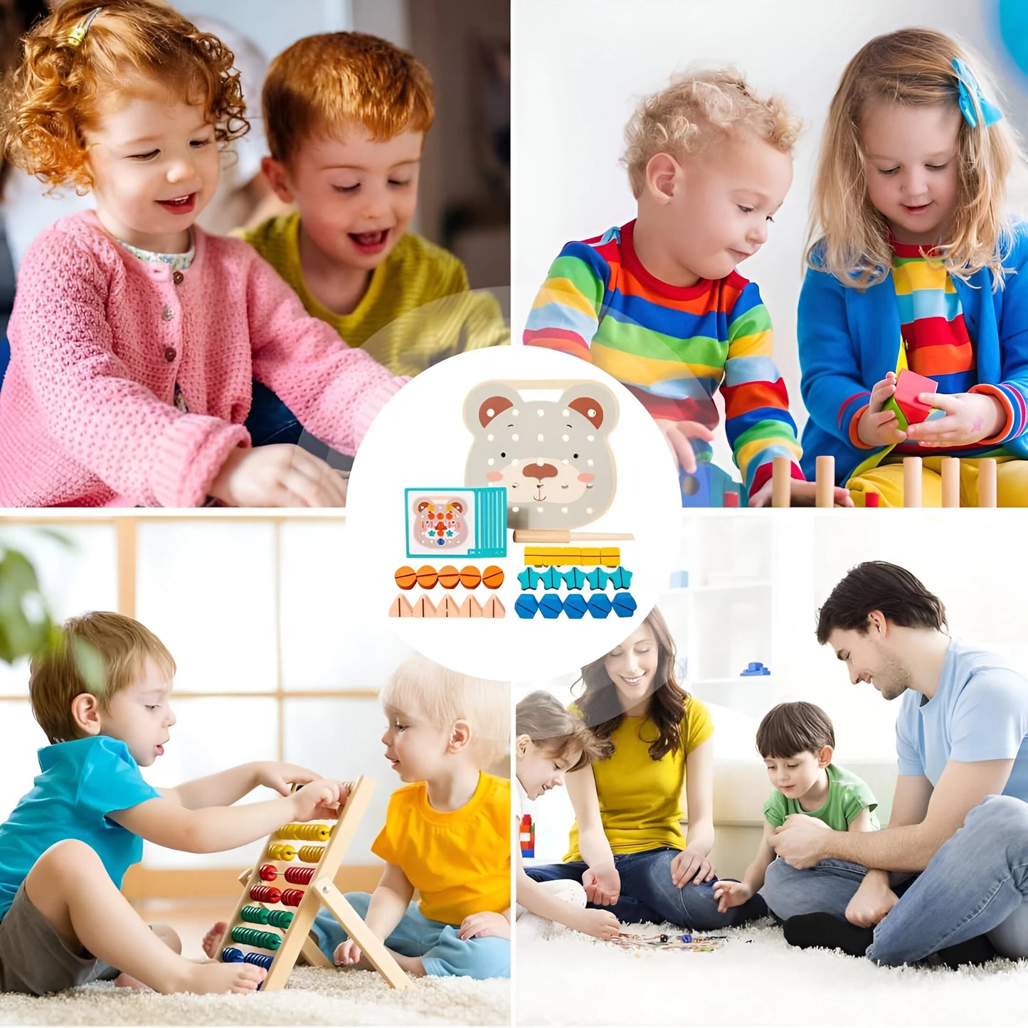 Montessori Schraubset für Kinder