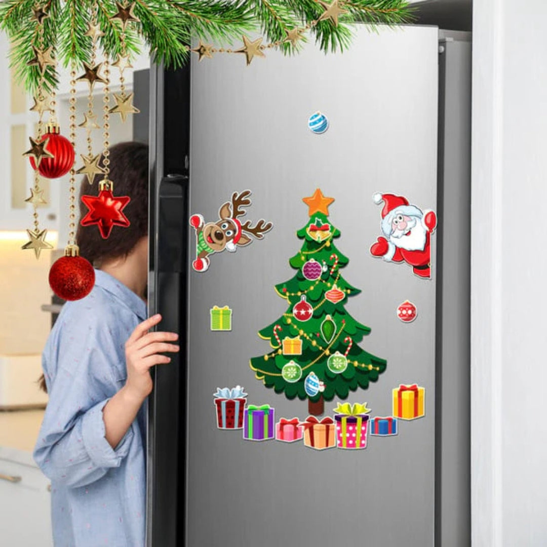 Weihnachtliche Magnetwelten
