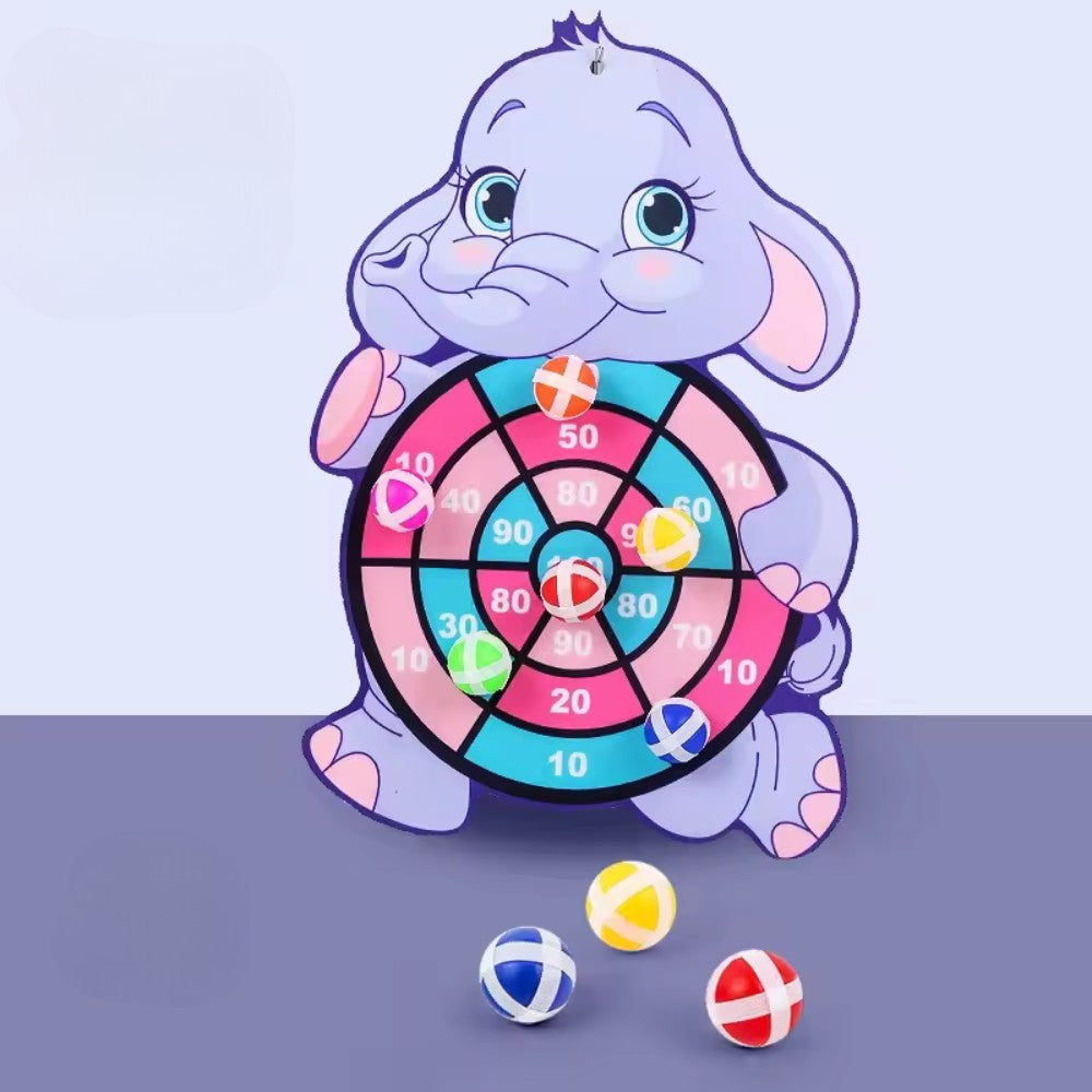 Elefanten Ballwurf Spiel