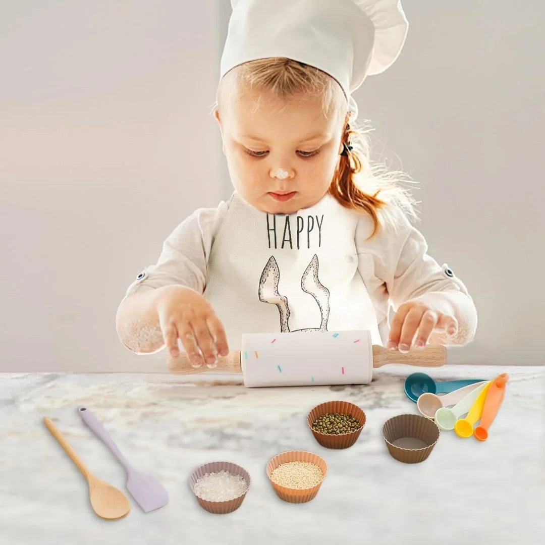 Montessori Holz Kochset