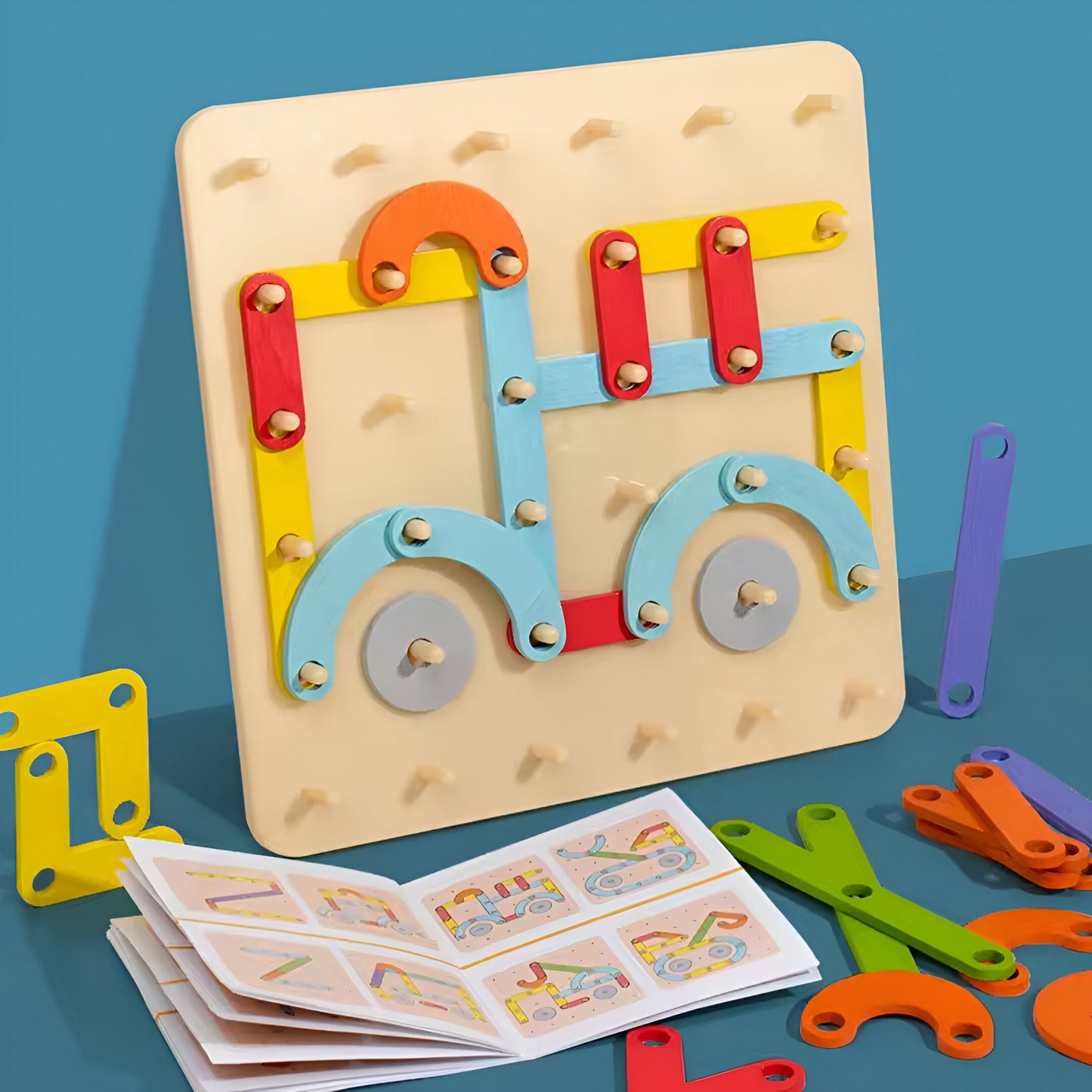 NagelKunst – Kreatives Montessori-Holzpuzzle