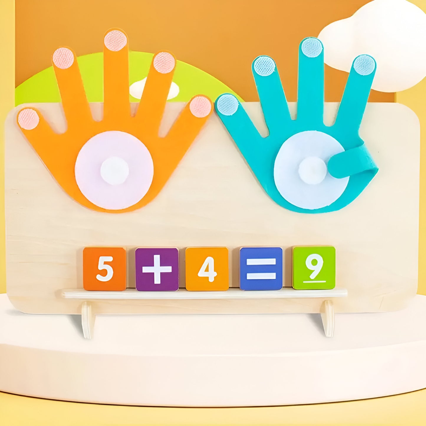 Montessori Finger Mathe Lernspiel