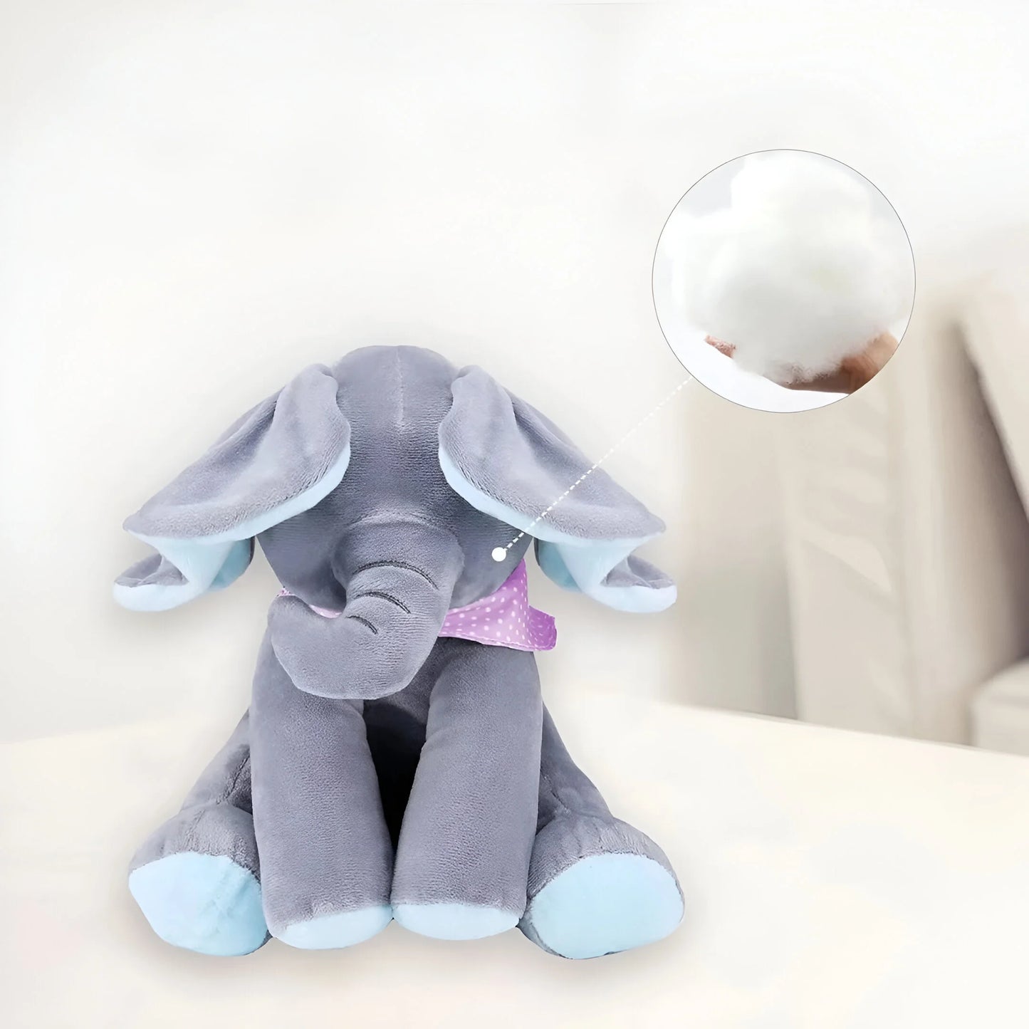 Interaktiver & Musikalischer Plüsch Elefant