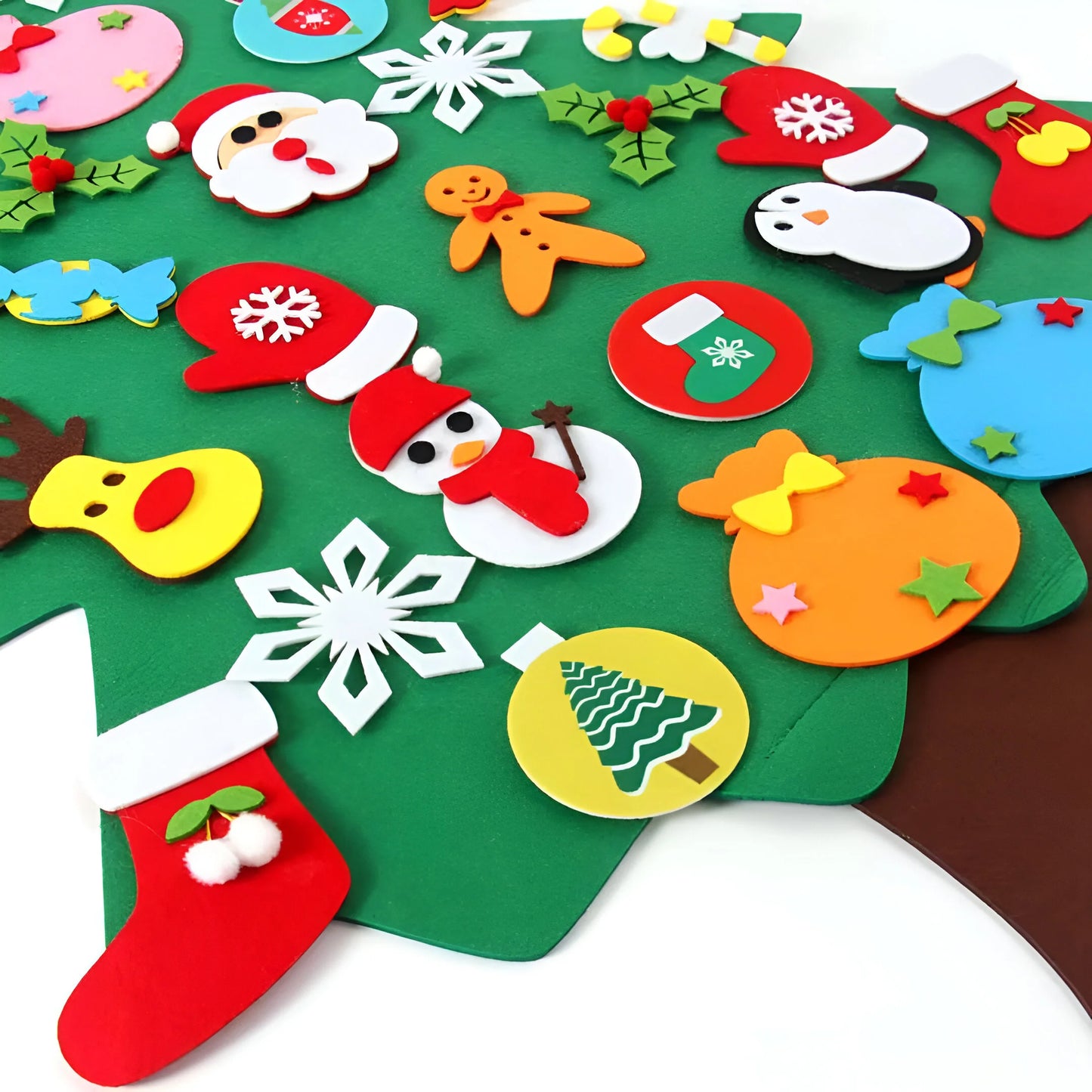 Montessori Filz Weihnachtsbaum