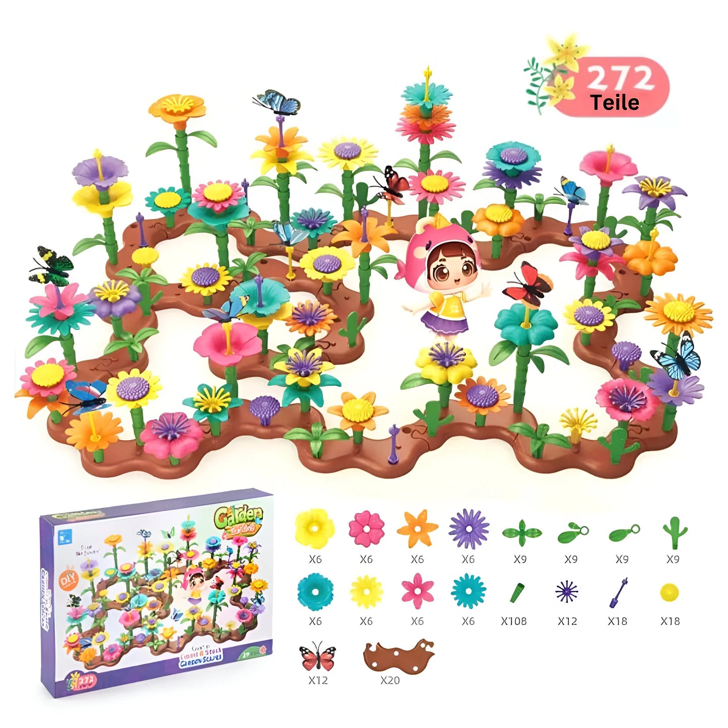 Montessori Blumen Spielwiese