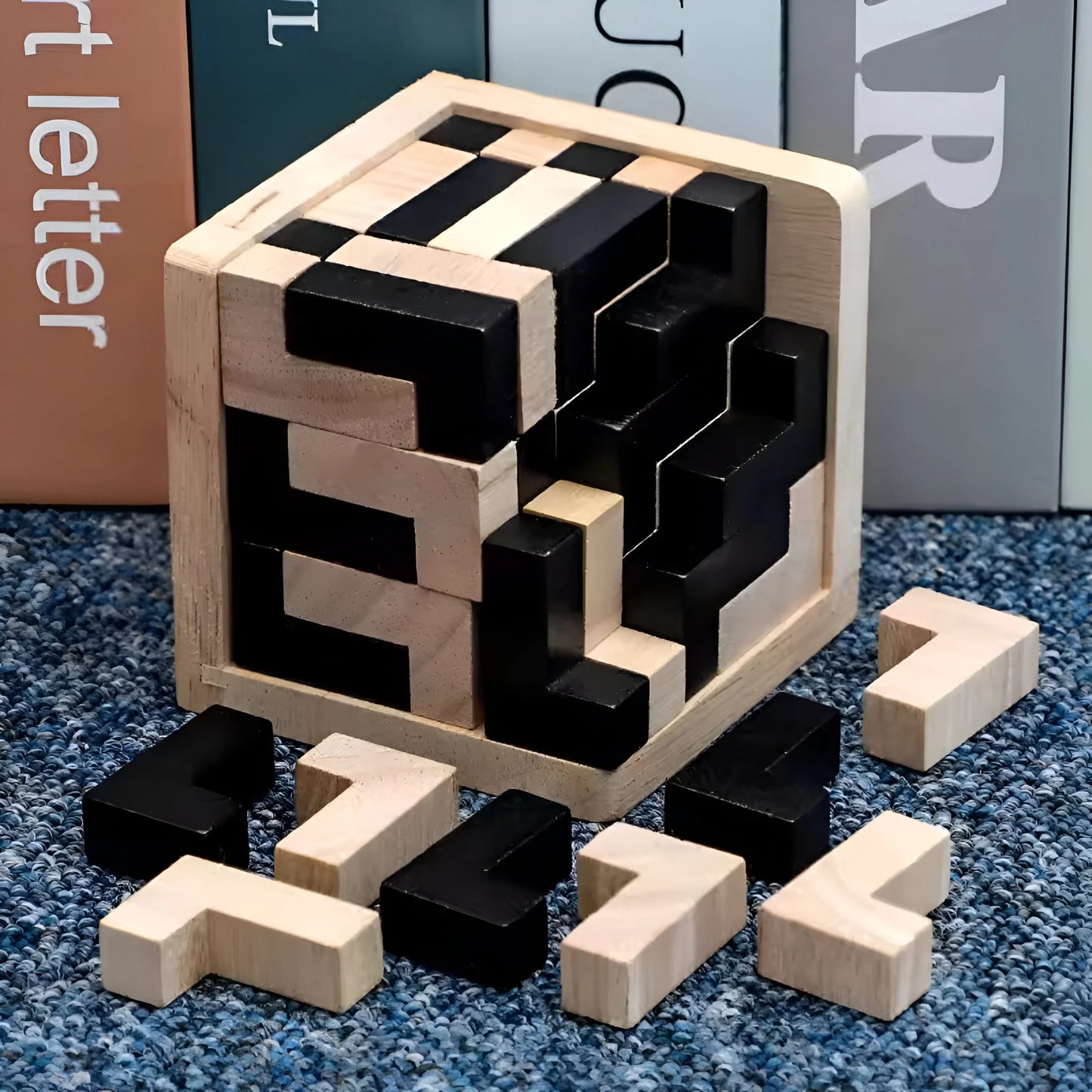 3D Holz Denkspiel