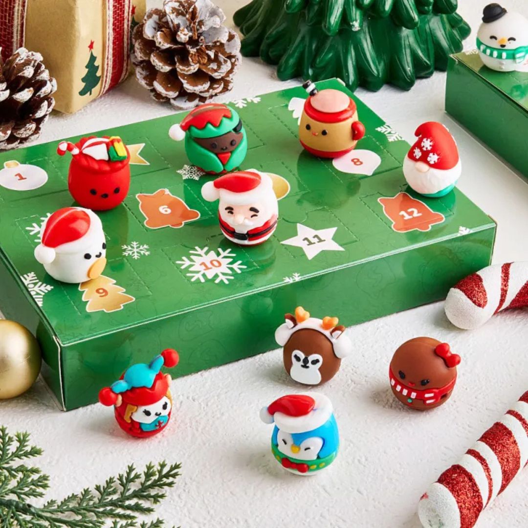 KuschelWunder – Adventskalender mit 24 süßen Plüschfiguren