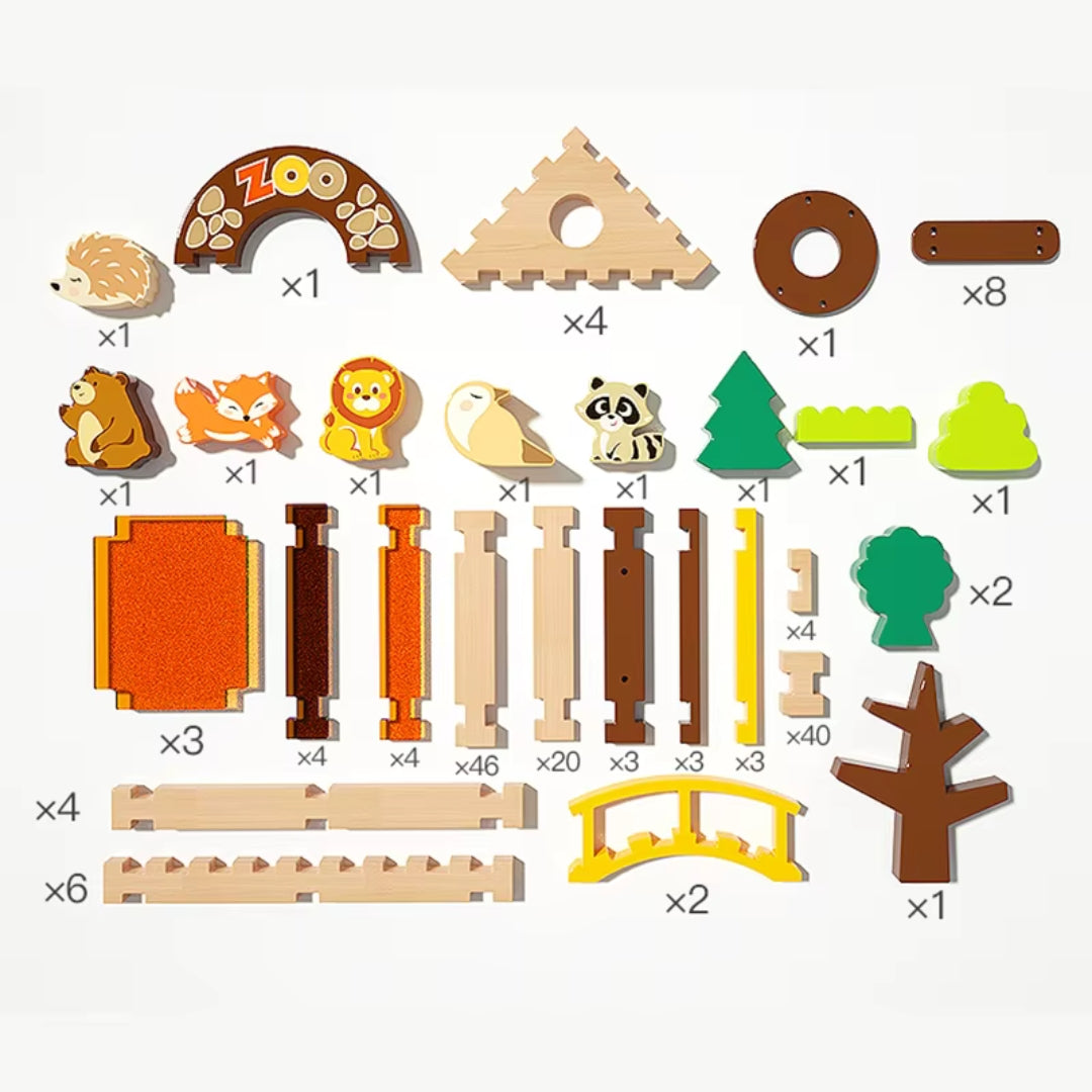 MiniArchitekt – Kreatives Baukasten Set für Kinder