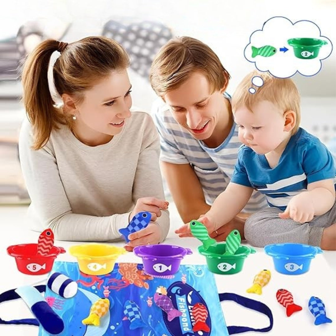 Montessori Angelspiel aus Plüsch