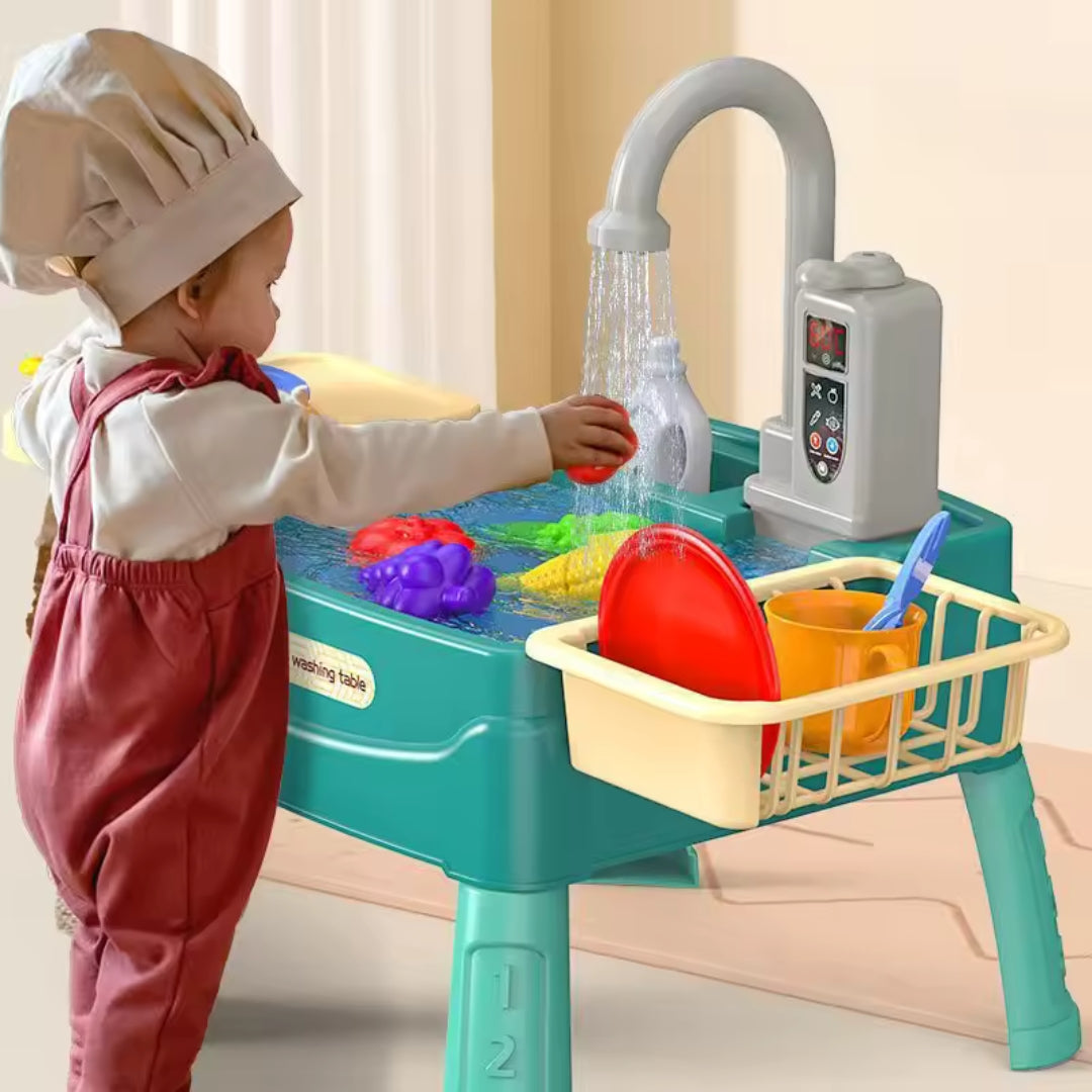 AquaChef – Spielküche mit echtem Wasserhahn für kleinen Kochspaß