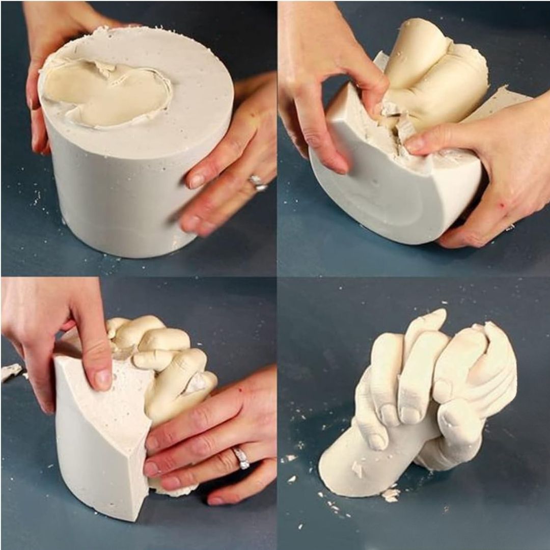 Baby Abdruckset für Hände und Füße