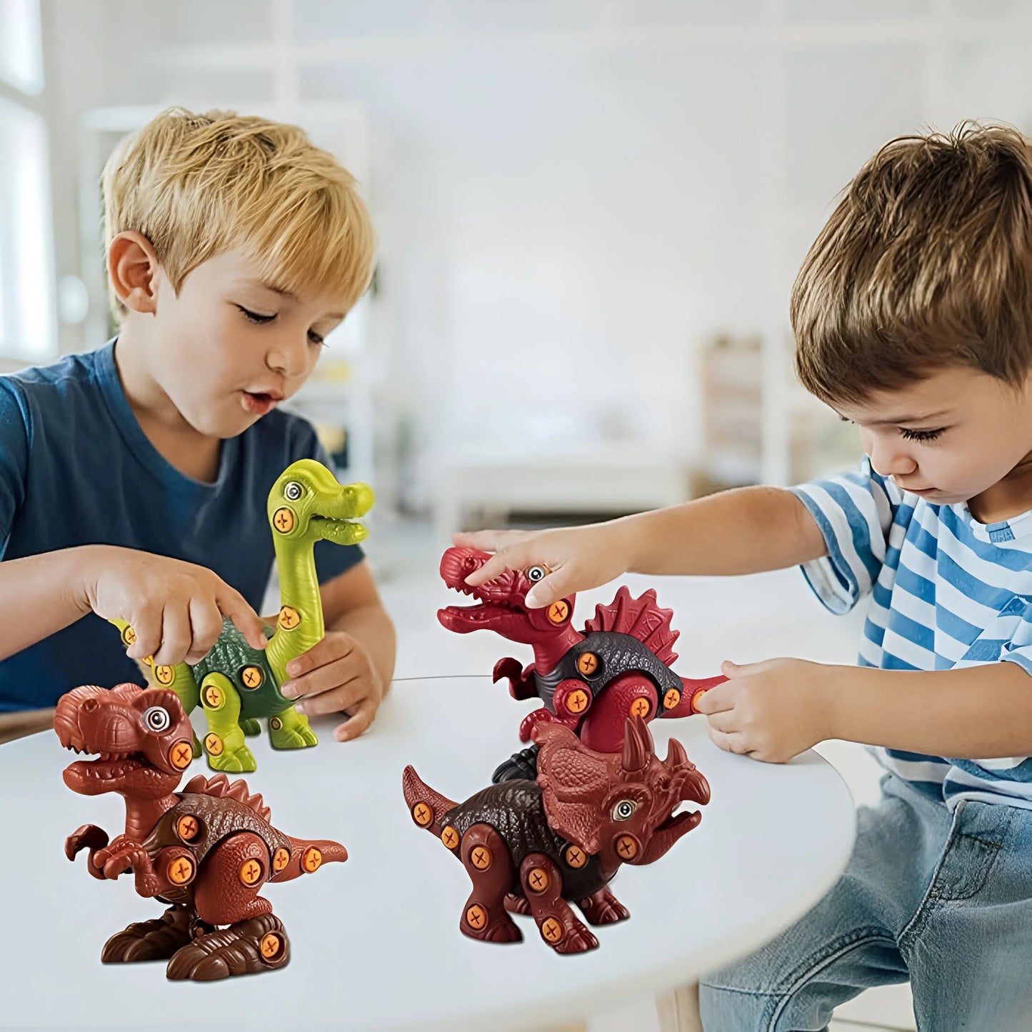 Dinosaurier Schrauben Set
