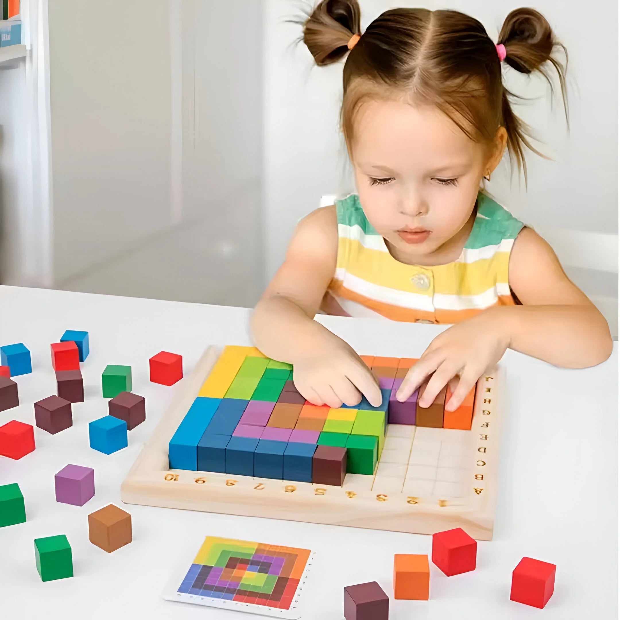 montessori spielzeug 5 jahre Montessori Holz Farben Spiel – KoalaKnirpse