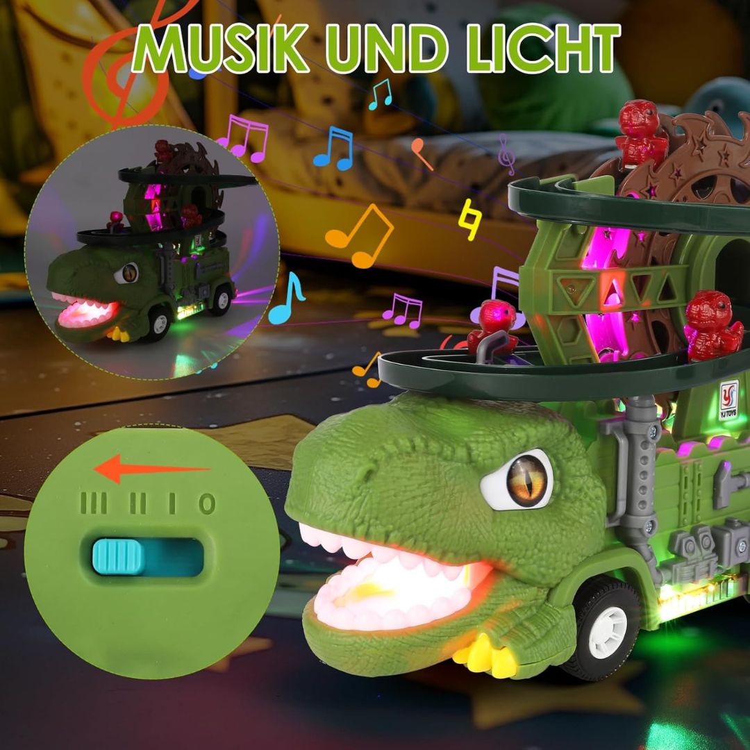 DinoTruck – Abenteuer-Rutschbahn im Transporter