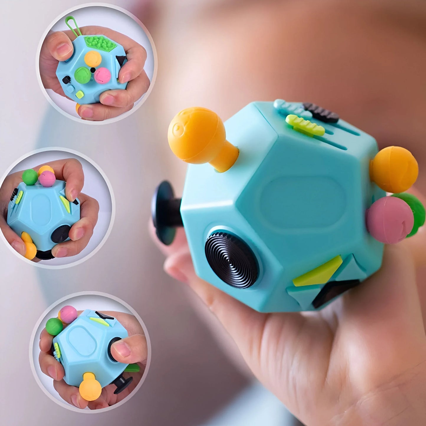 Anti-Stress Würfel für Kinder