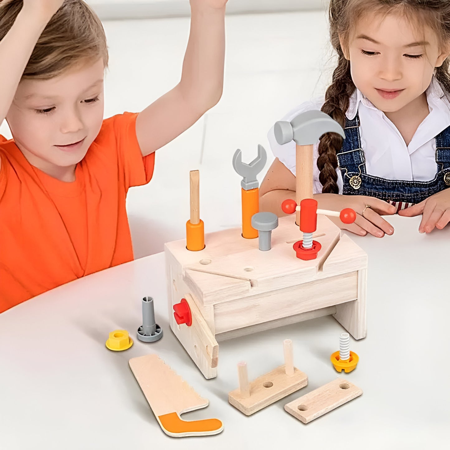 Tischler-Werkzeugset für kleine Baumeister