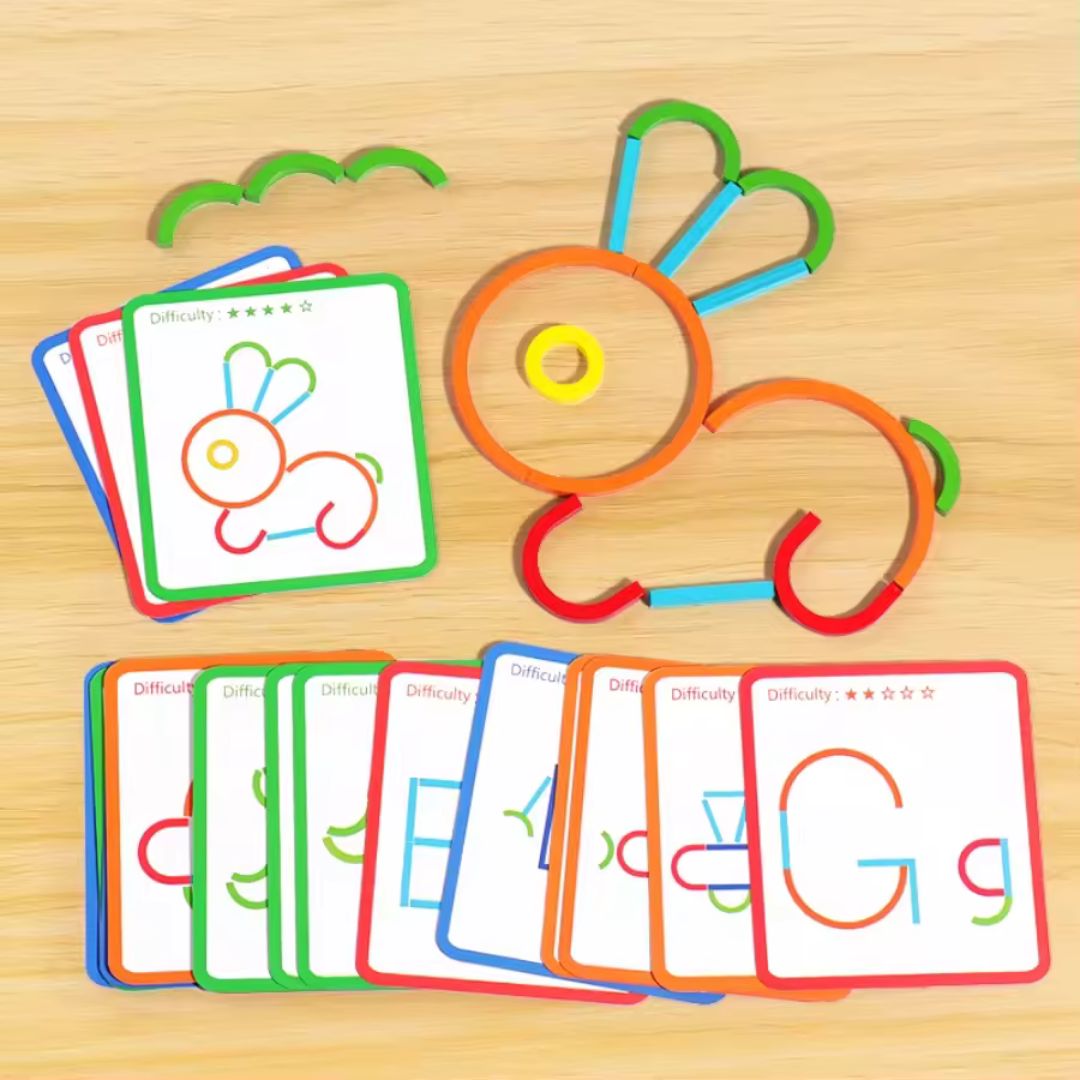 Pädagogisches Ring Puzzle Set