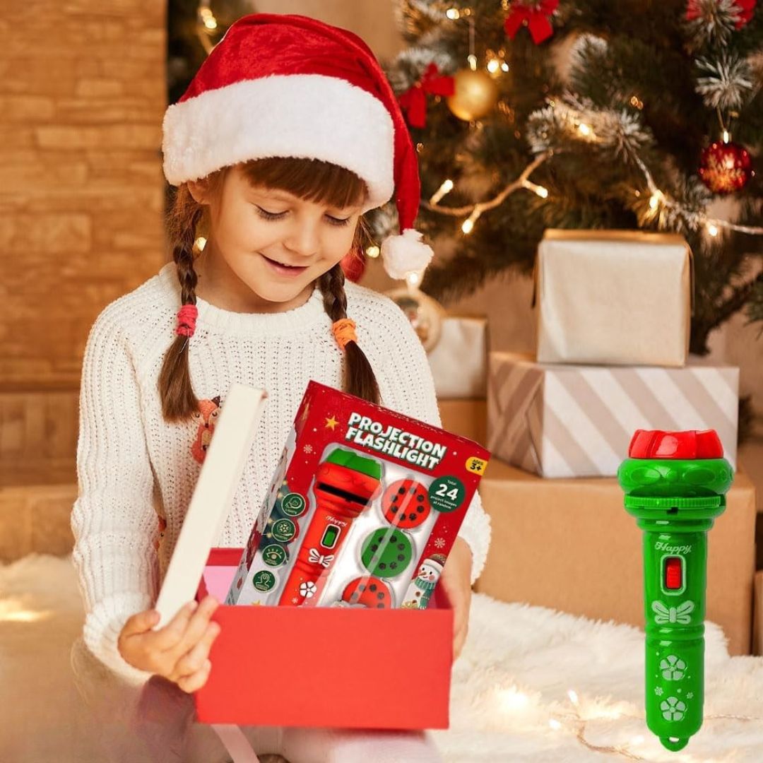 XmasLight – Projektions-Taschenlampe mit 24 Motiven