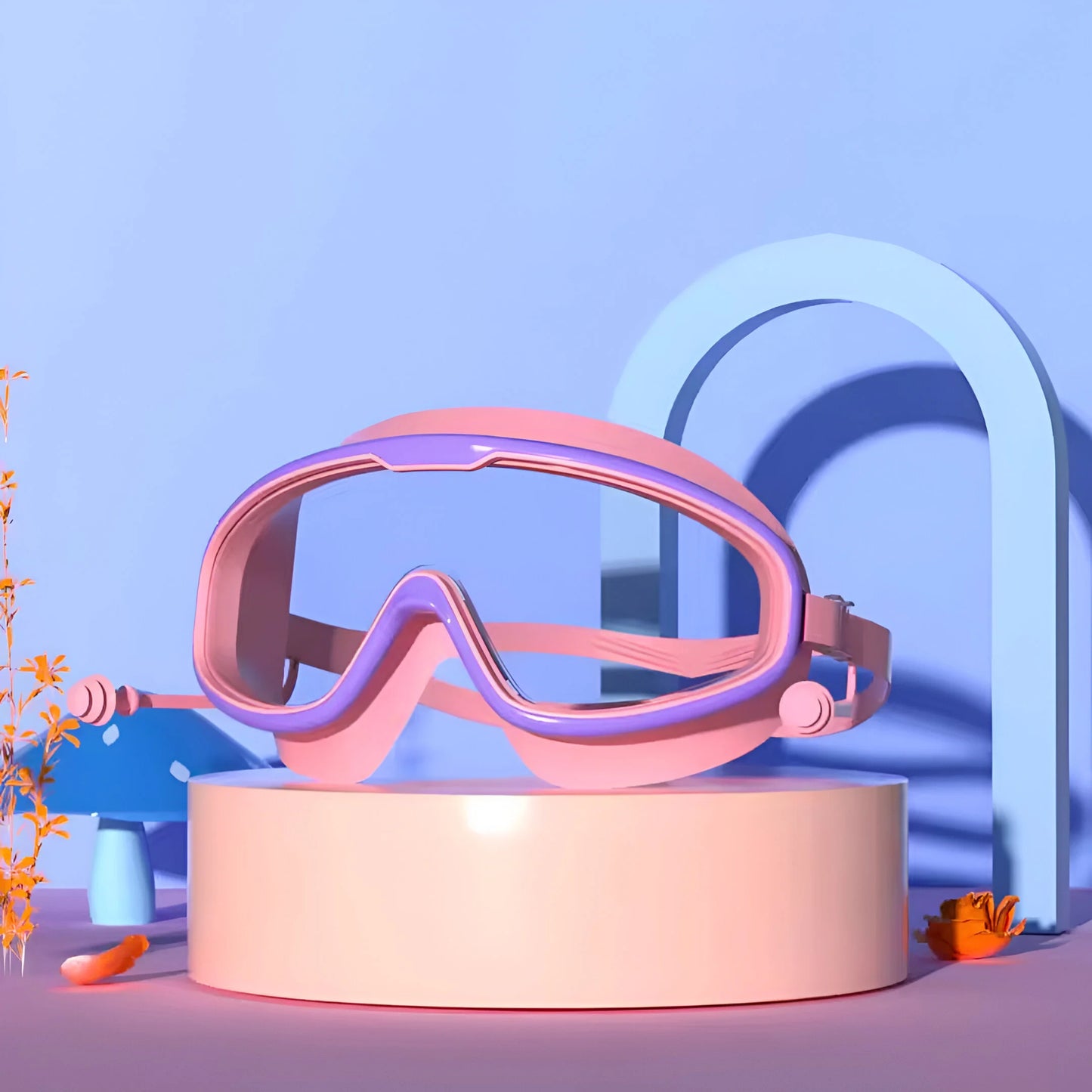 Kinder Taucherbrille mit 180° Sicht