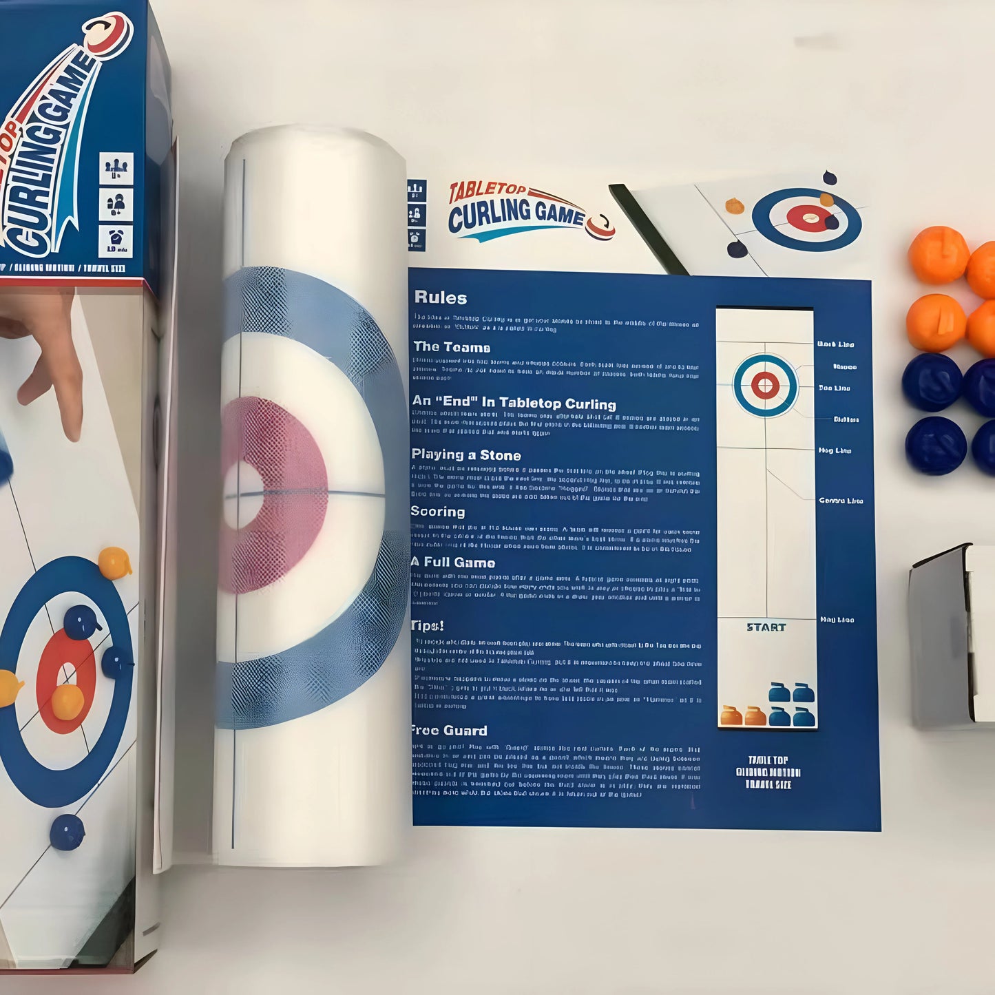 Curling Tisch Spiel