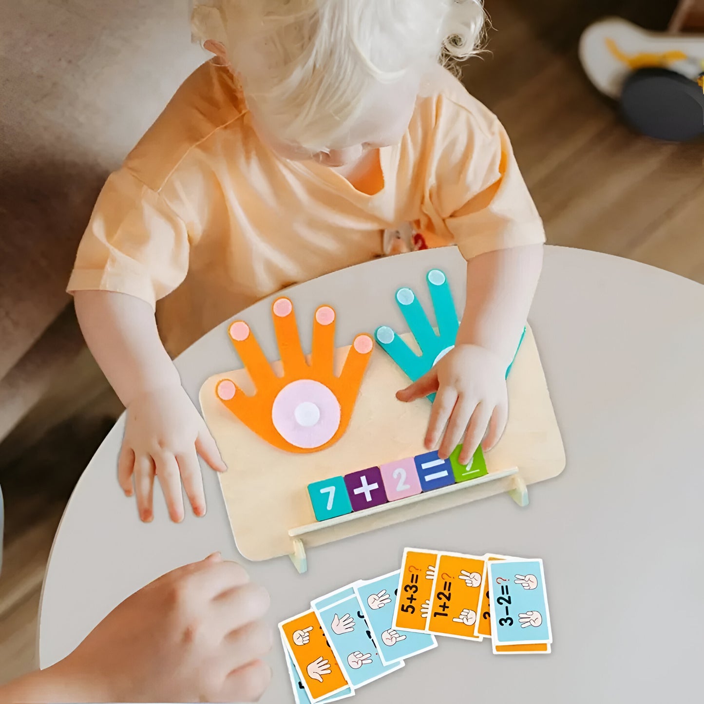 Montessori Finger Mathe Lernspiel