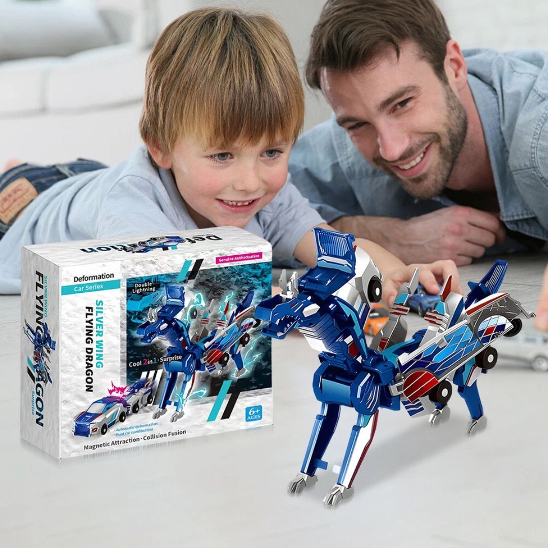 TransformoRex - Das Ultimative Kinder Drachen Spielzeug