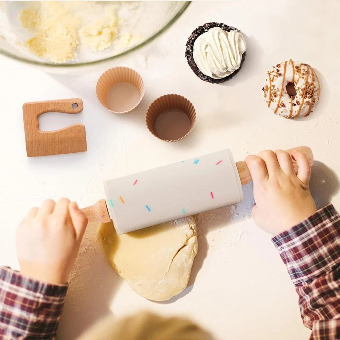 Montessori Holz Kochset