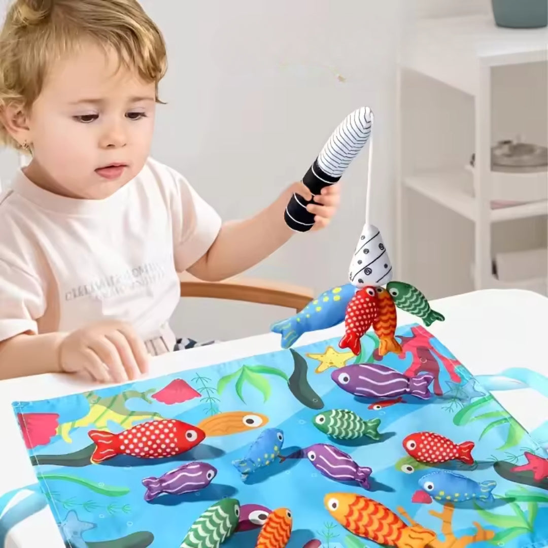 Montessori Angelspiel aus Plüsch