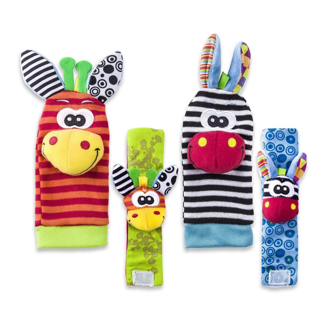 Sensorisches Baby Plüsch Set