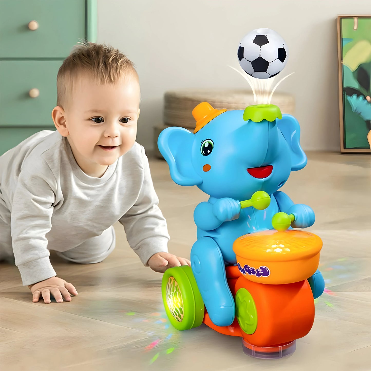 Trommel Elefanten Spielzeug