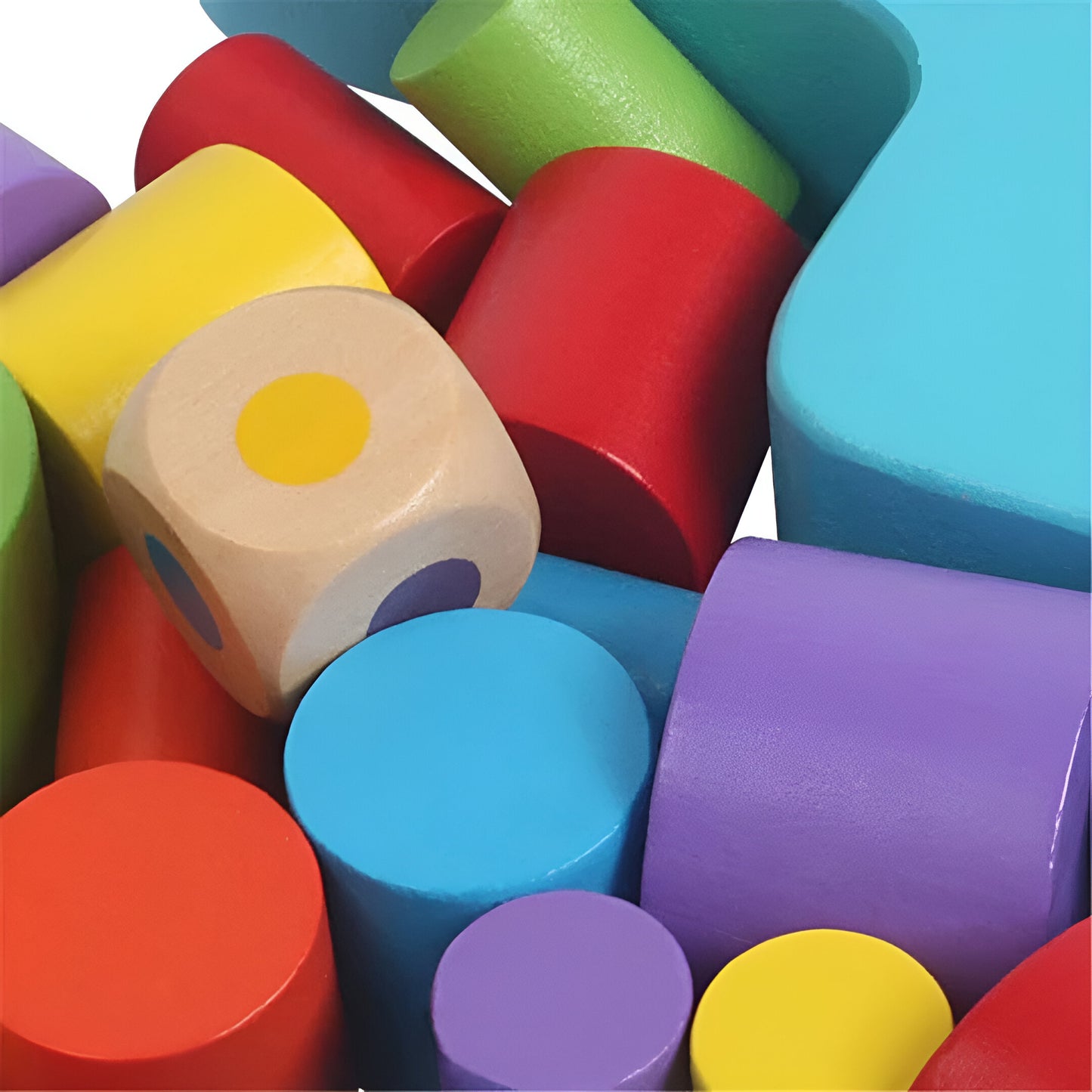 Buntes Farb-Stapel-Spielzeug