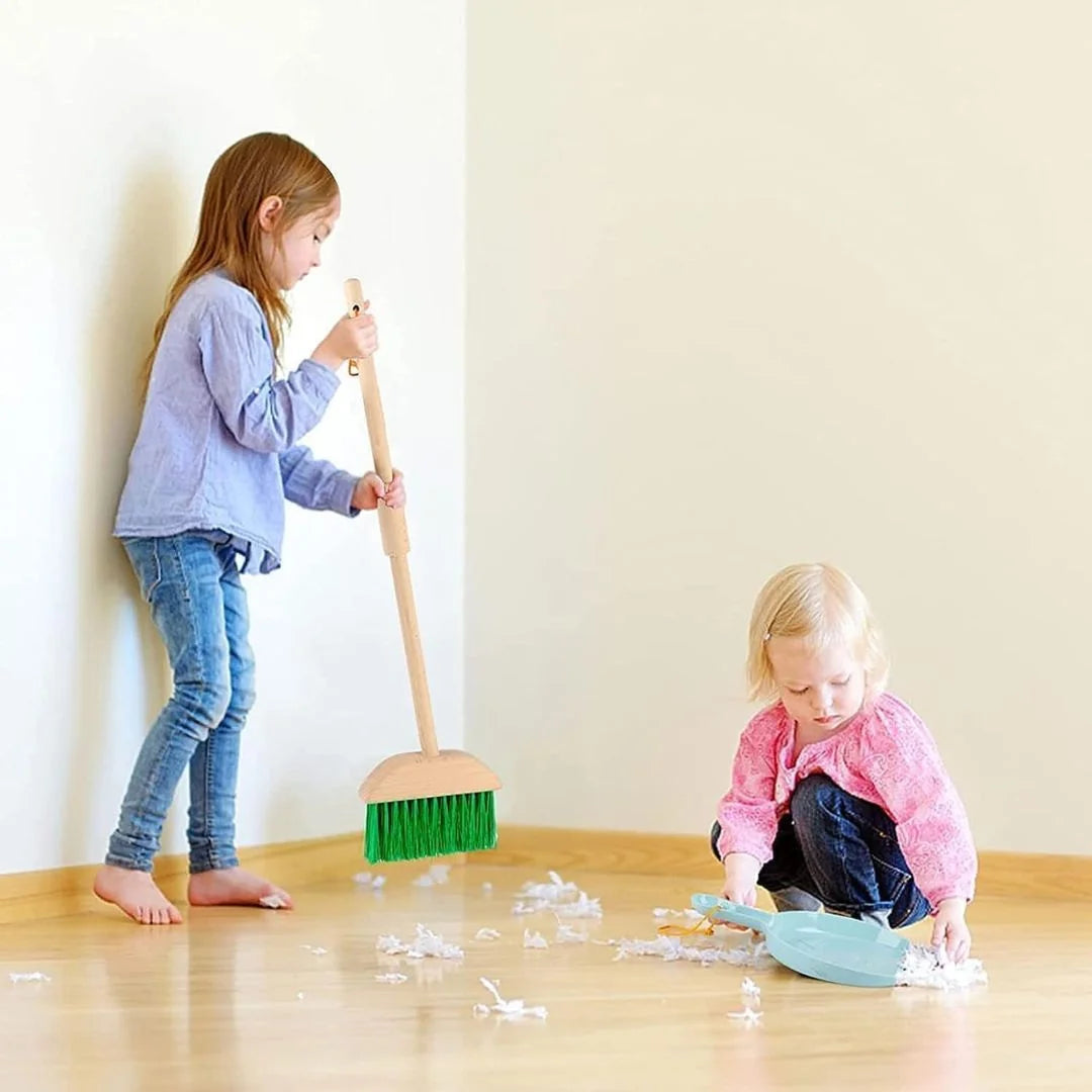 Montessori Putzset aus Holz