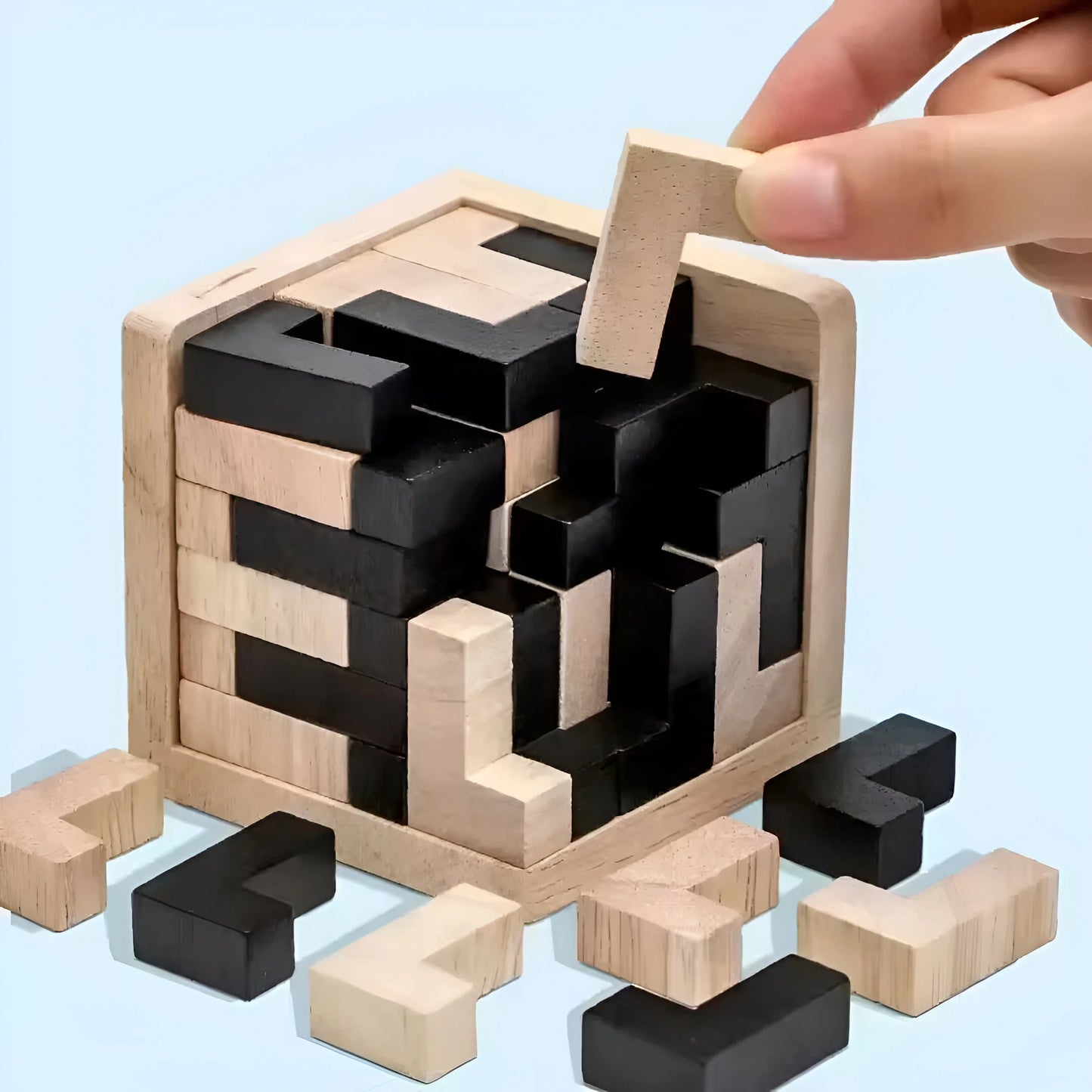3D Holz Denkspiel