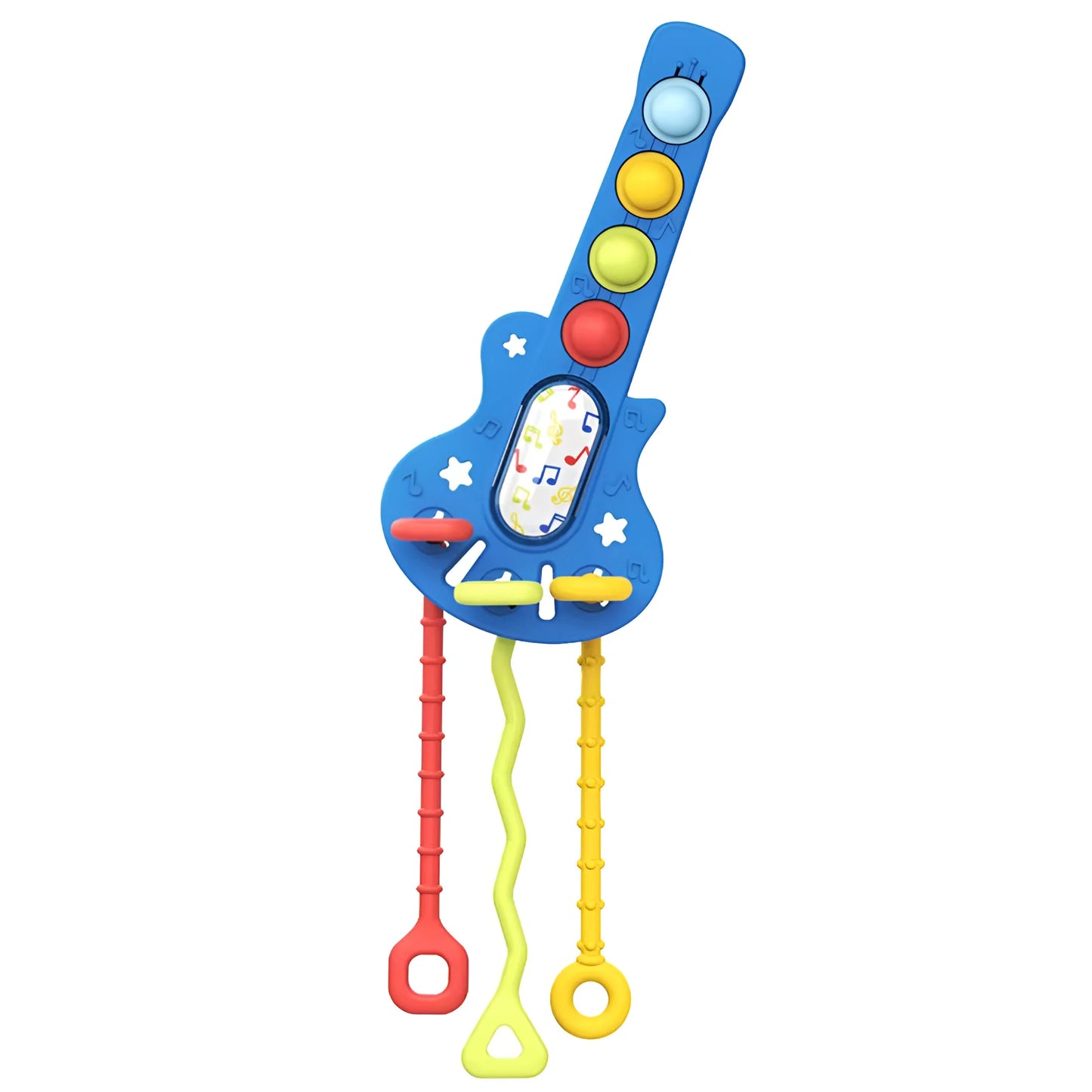 GitarrenFun - Montessori Silikon Ziehspielzeug