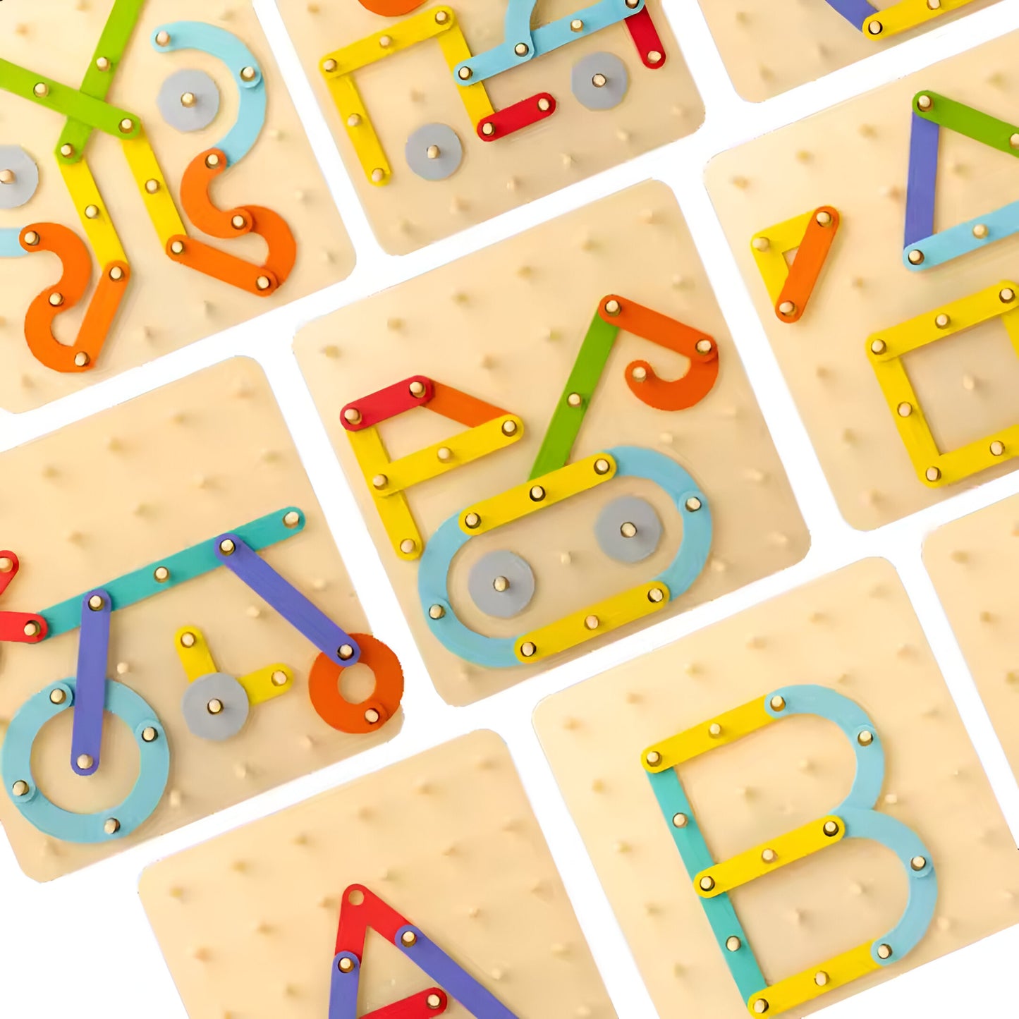 NagelKunst – Kreatives Montessori-Holzpuzzle